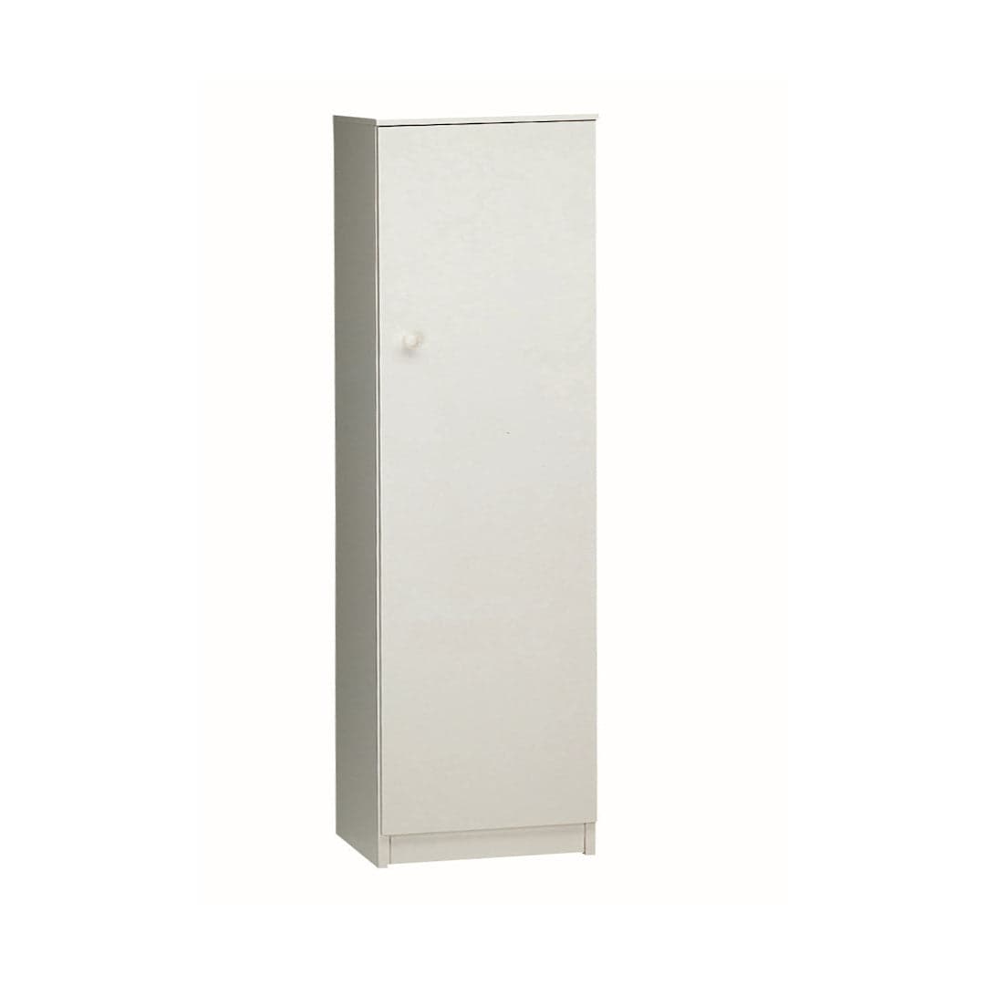 Colonna a 1 anta con ripiani regolabili in pannello nobilitato – 46 x 34 x 147 cm - 8