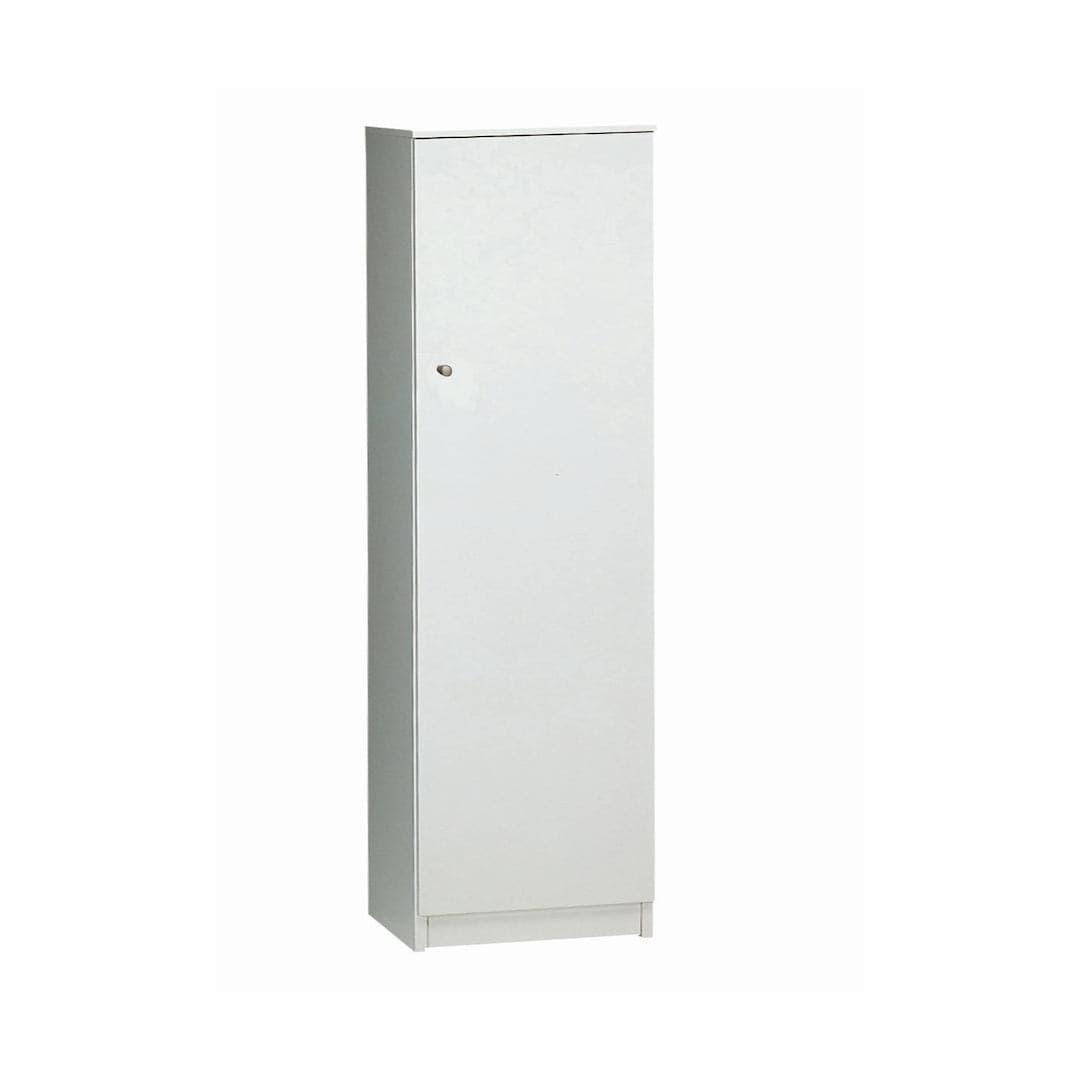 Colonna a 1 anta con ripiani regolabili in pannello nobilitato – 46 x 34 x 147 cm - 2