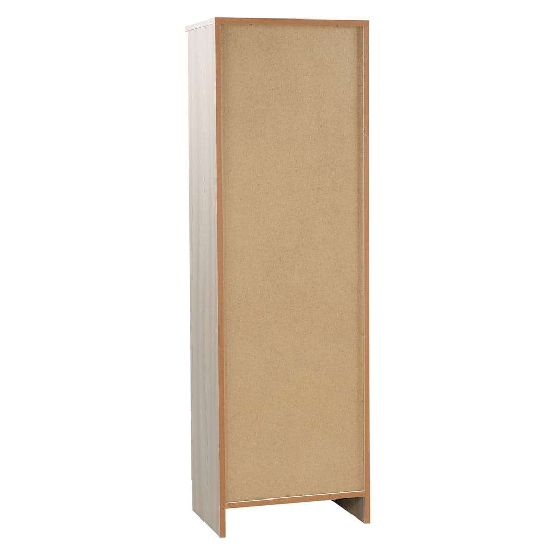 Colonna a 1 anta con ripiani regolabili in pannello nobilitato – 46 x 34 x 147 cm - 6