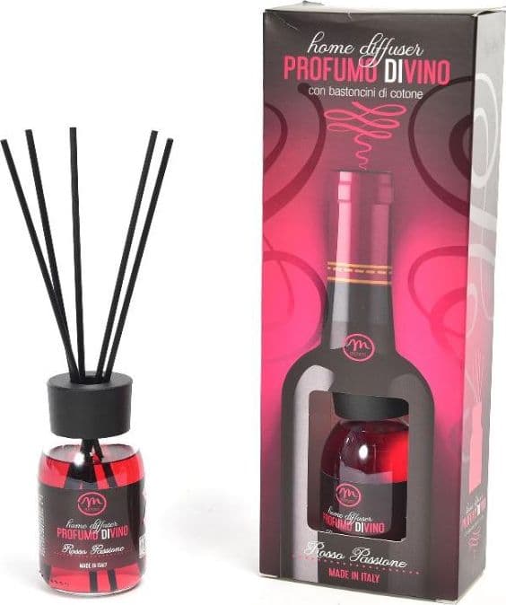 Diffusore di essenza "Profumi di vino" con bacchetti in cotone profumatore per ambienti da 125 ml - 11