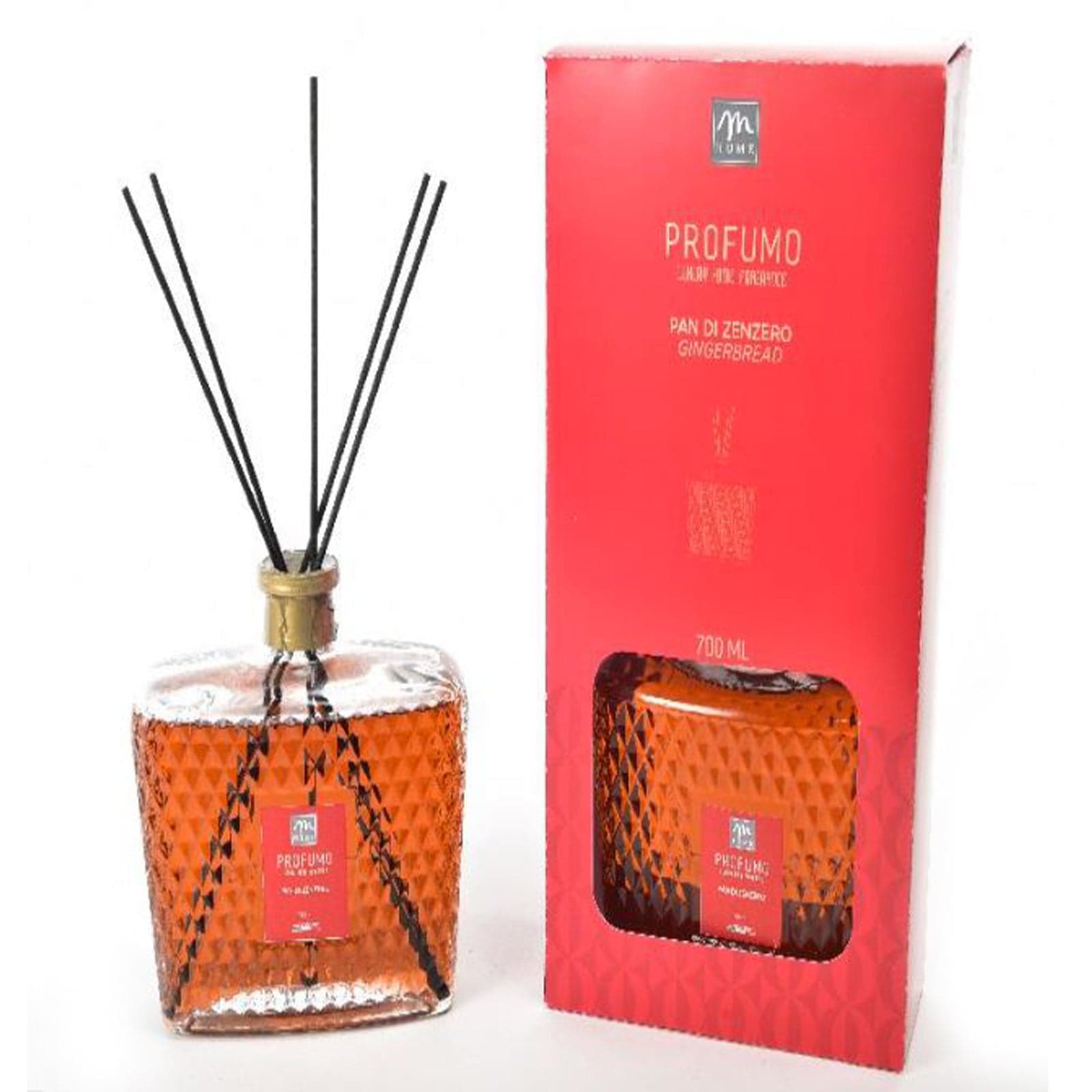 Diffusore di fragranza con bacchette in cotone, confezione regalo 700 ml - 15