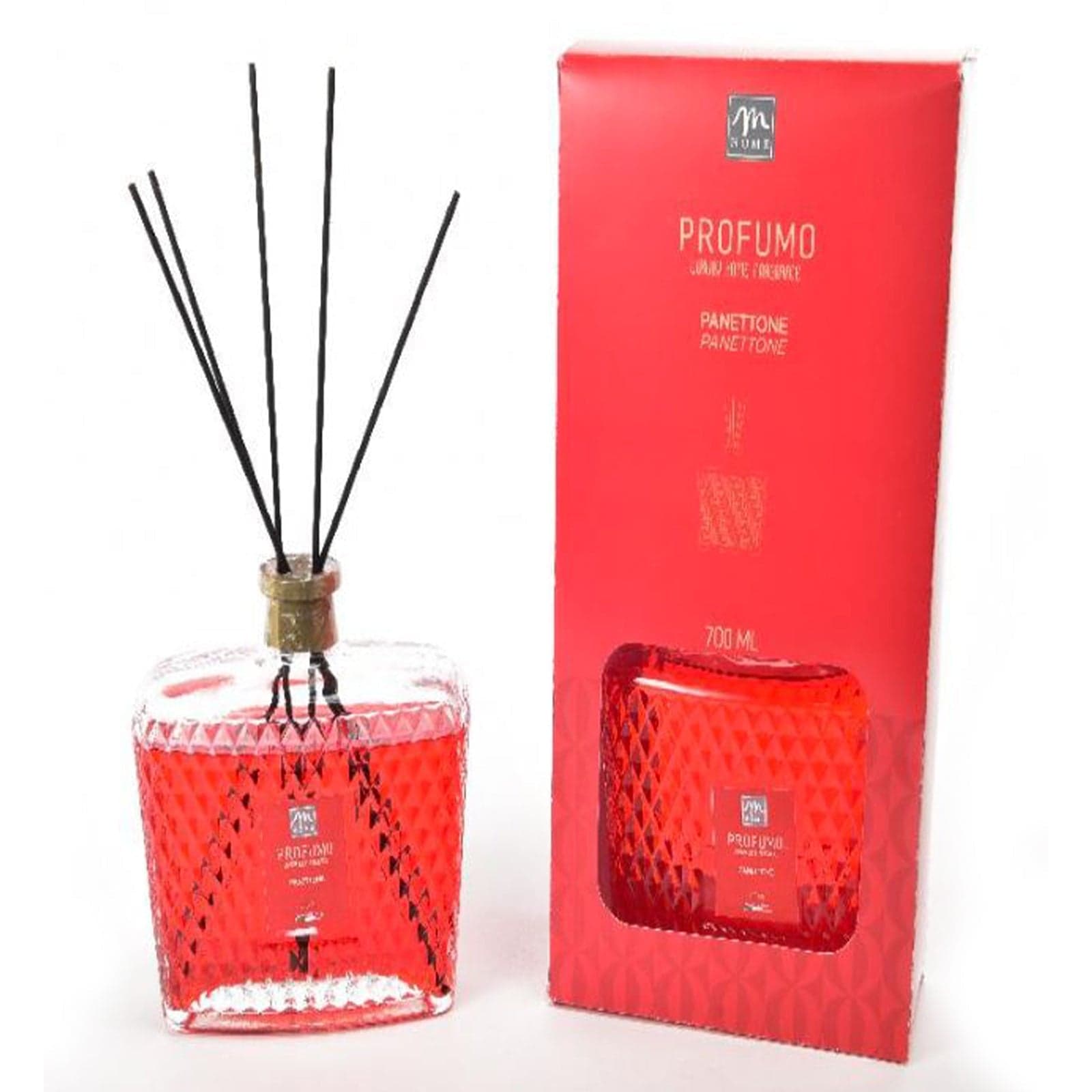 Diffusore di fragranza con bacchette in cotone, confezione regalo 700 ml - 11
