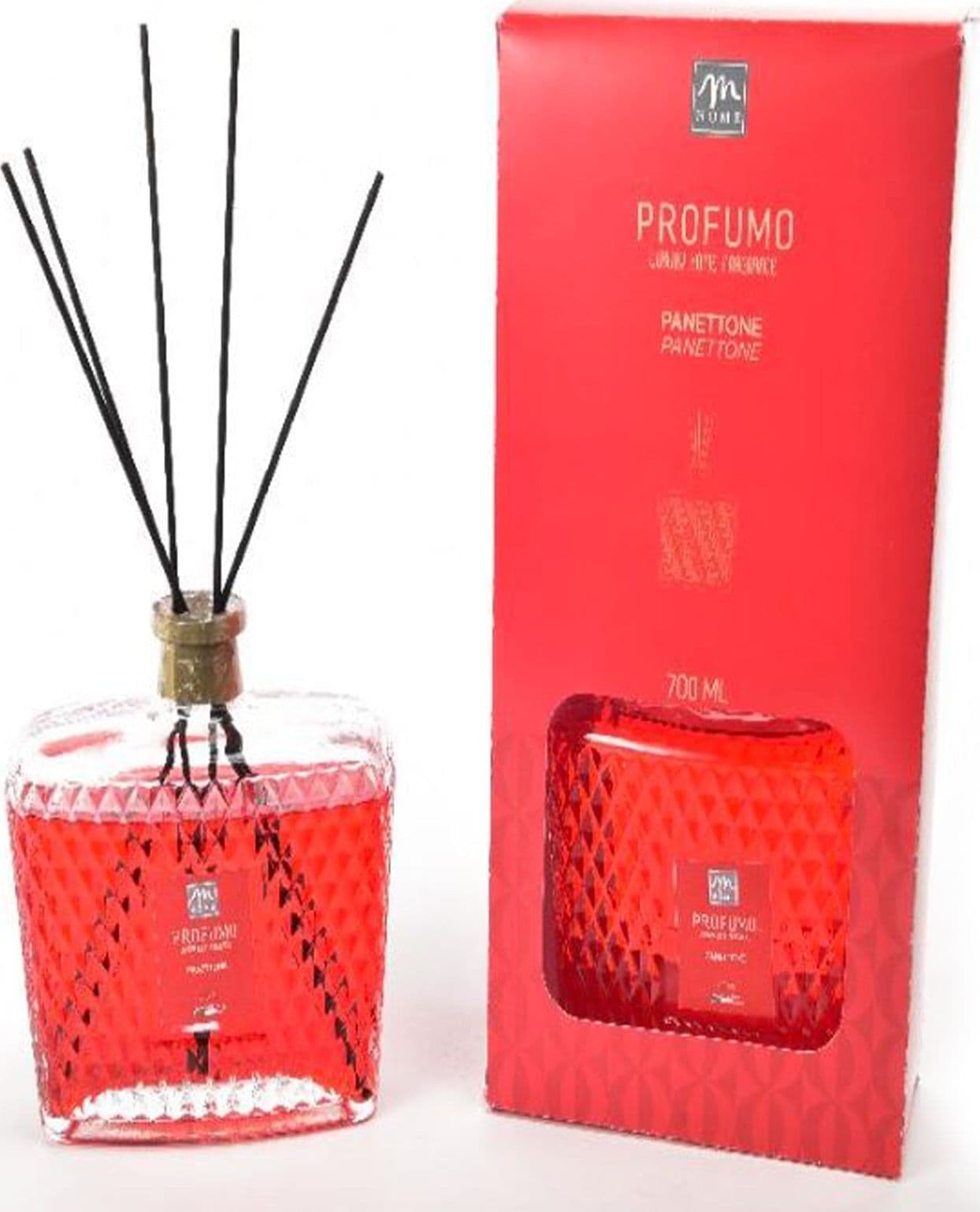 Diffusore di fragranza con bacchette in cotone, confezione regalo 700 ml - 3