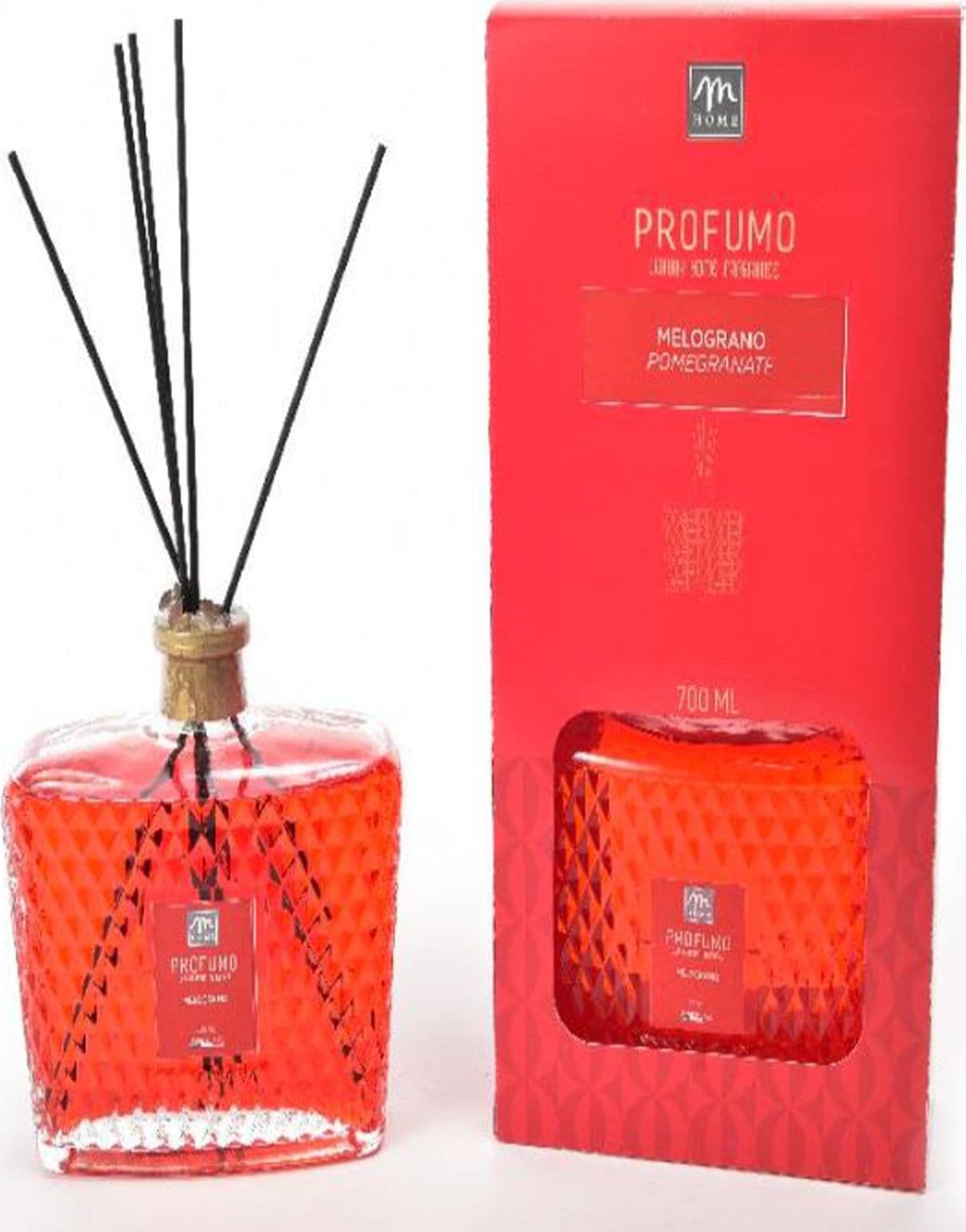 Diffusore di fragranza con bacchette in cotone, confezione regalo 700 ml - 6