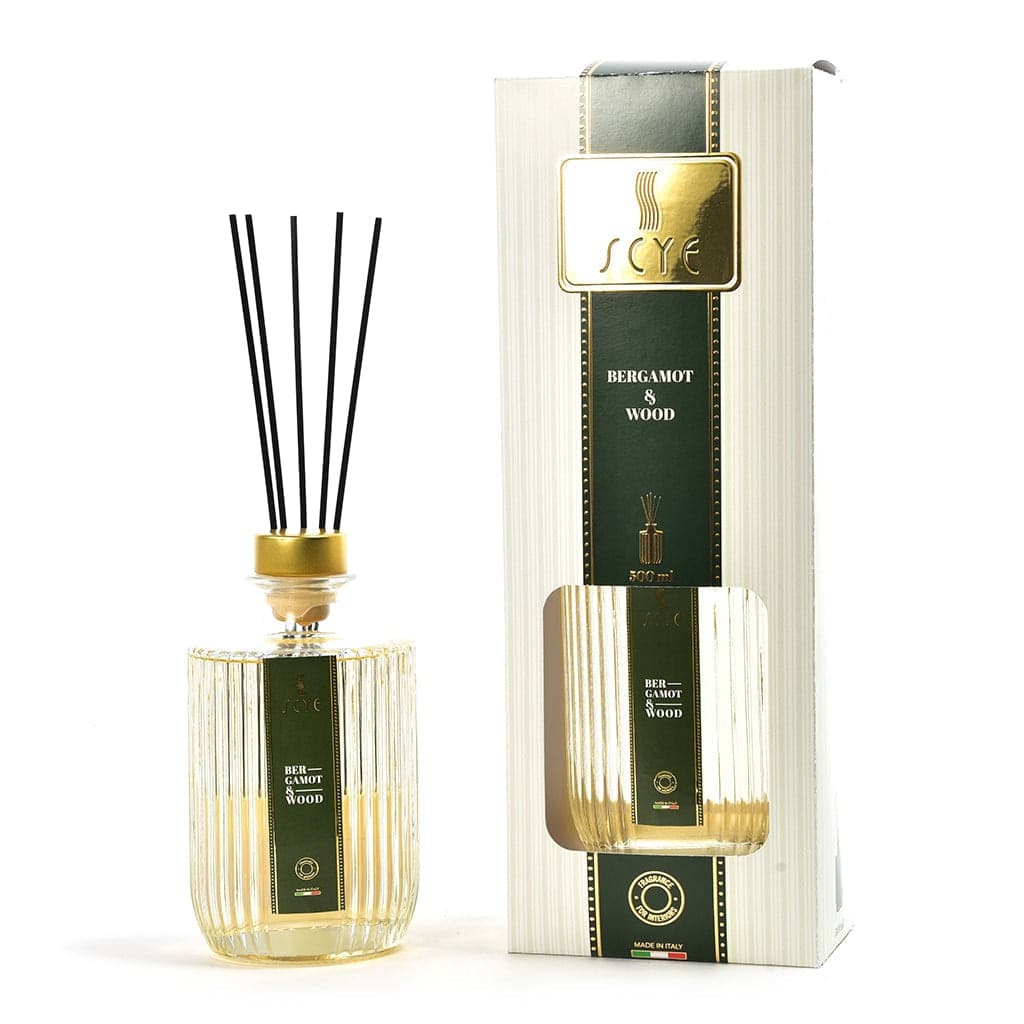 Diffusore di essenza da 500 mL con bacchetti in cotone, scatola regalo - 6