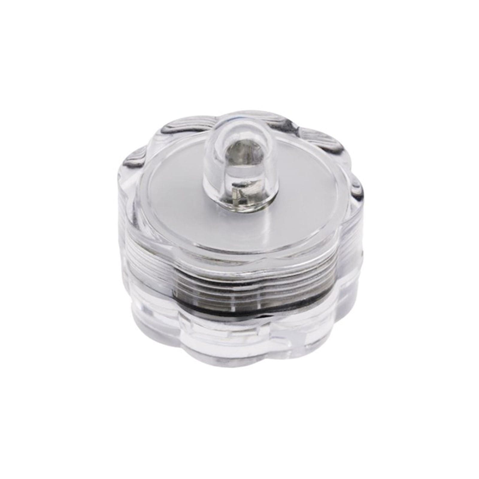Set 2 candeline sommergibili a led bianco caldo per interno ed esterno