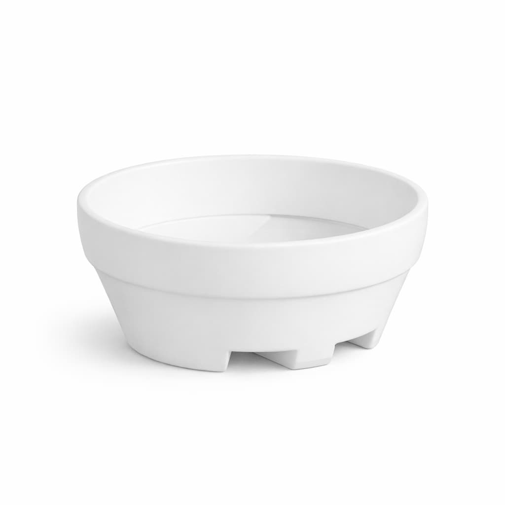 Vaso "Ursus" rotondo in polietilene ideale per terrazze ed esterno "Made in Italy" - 2