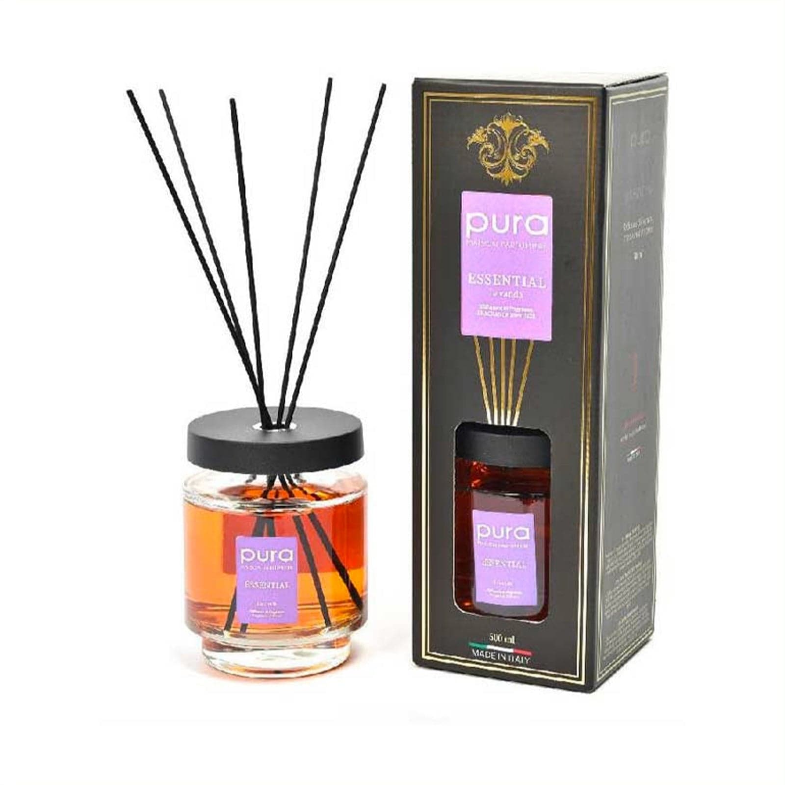 Diffusore di essenza "Bottiglia Logan" per profumazione ambiente 500 ml - 6