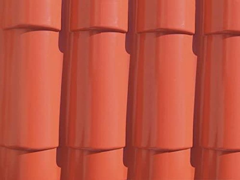 Lastra di copertura termoplastiche "life" 103 x 208 cm colorazione rosso Mattone - 3