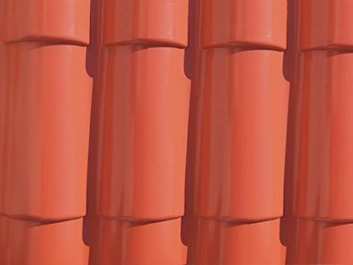 Lastra di copertura termoplastiche "life" 103 x 208 cm colorazione rosso Mattone - 3