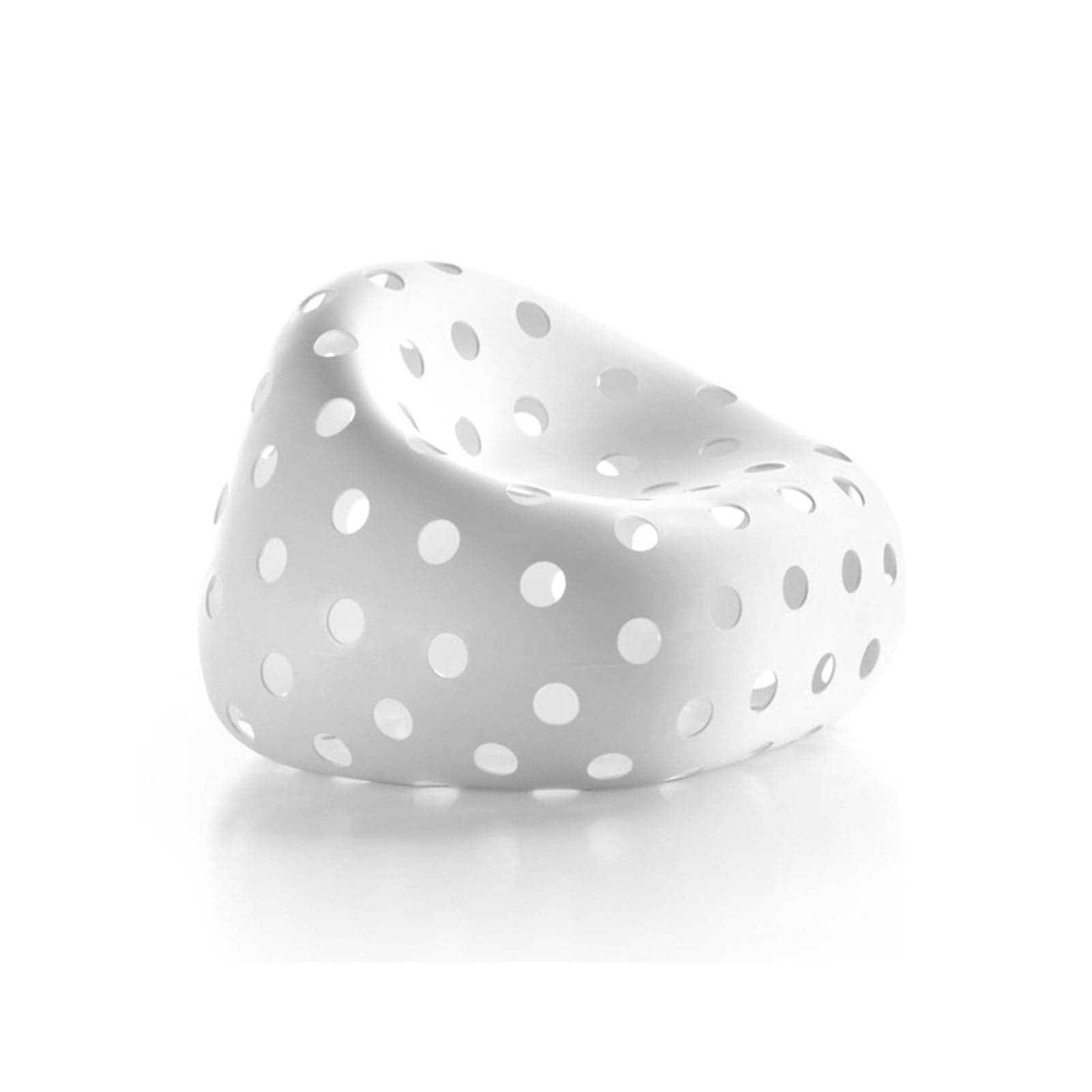 Salottino in polietilene moderno con luci "Airball" per giardino e veranda "Made in Italy" - 5