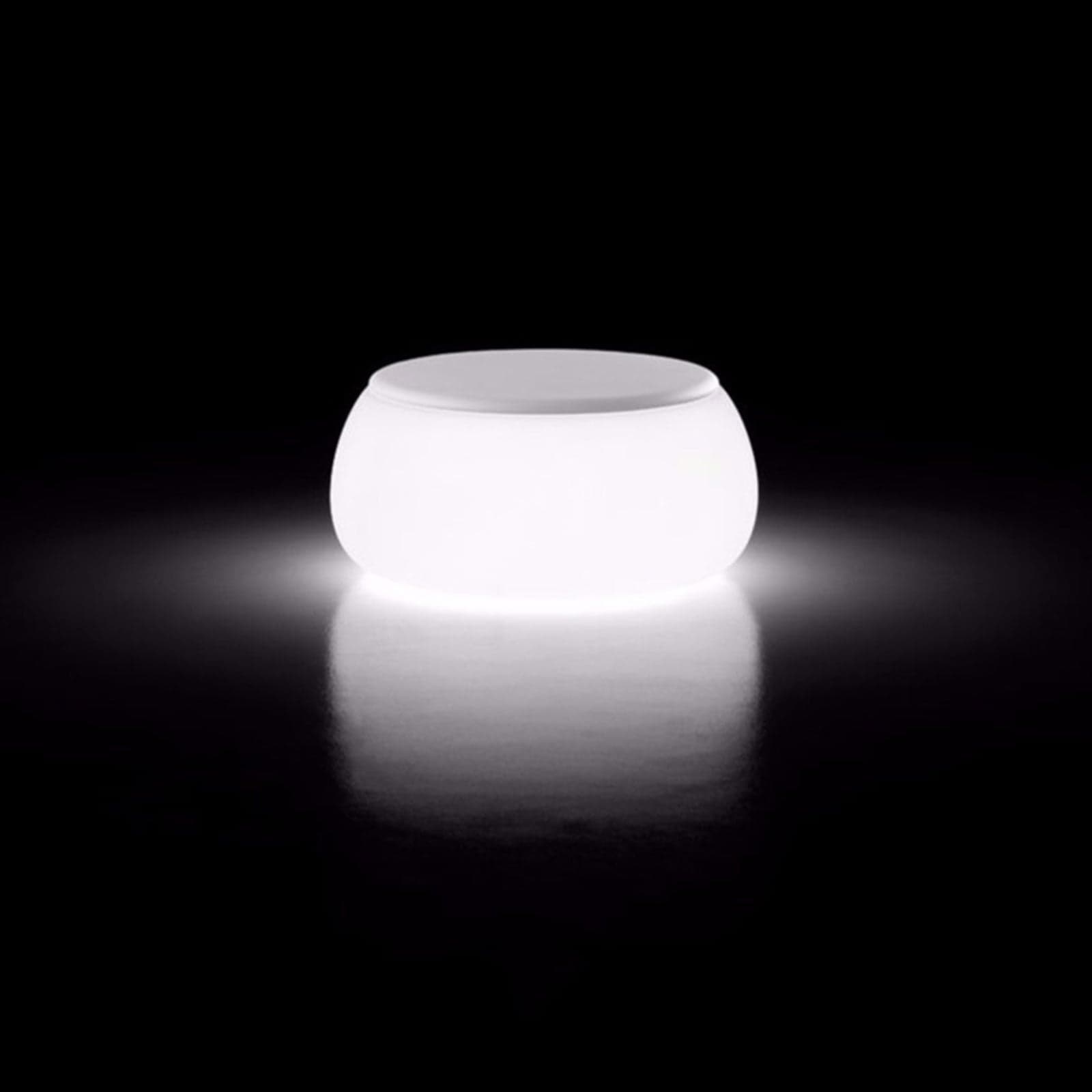 Salottino in polietilene moderno con luci "Airball" per giardino e veranda "Made in Italy" - 7
