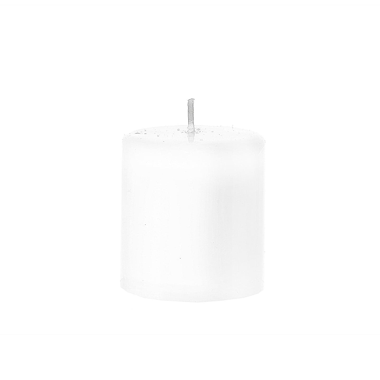 Candela cilindrica decorata "Pillar Lucid" decorazione natalizia Ø 9 cm - 5