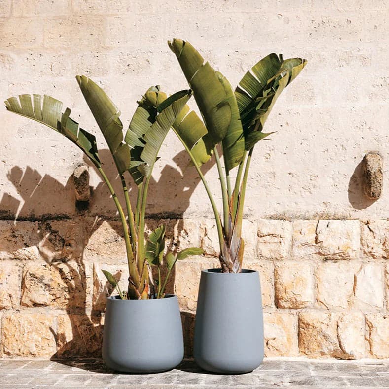 Vaso "Goccia Top" struttura in polietilene per esterno da giardino - 1