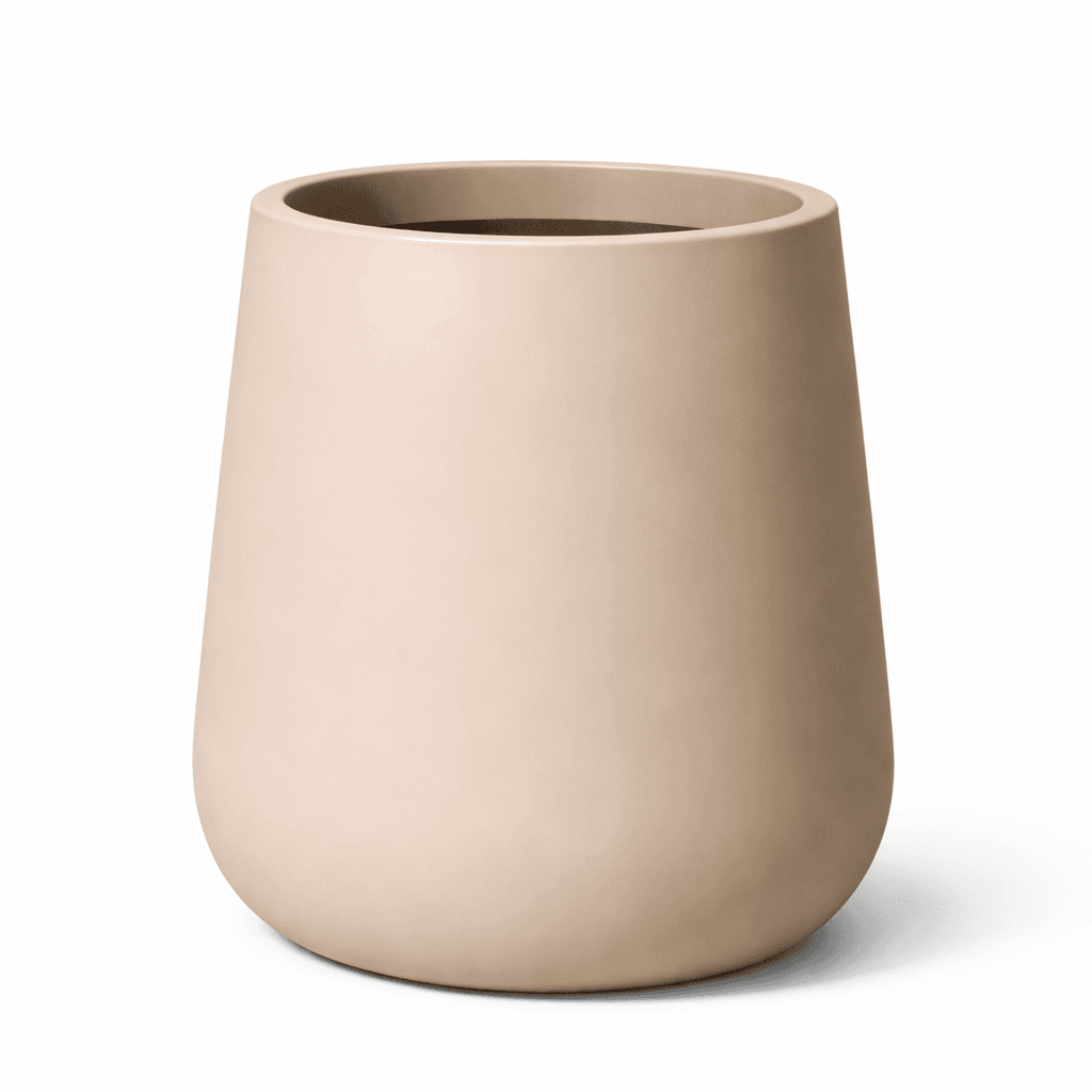 Vaso "Goccia Top" struttura in polietilene per esterno da giardino - 25