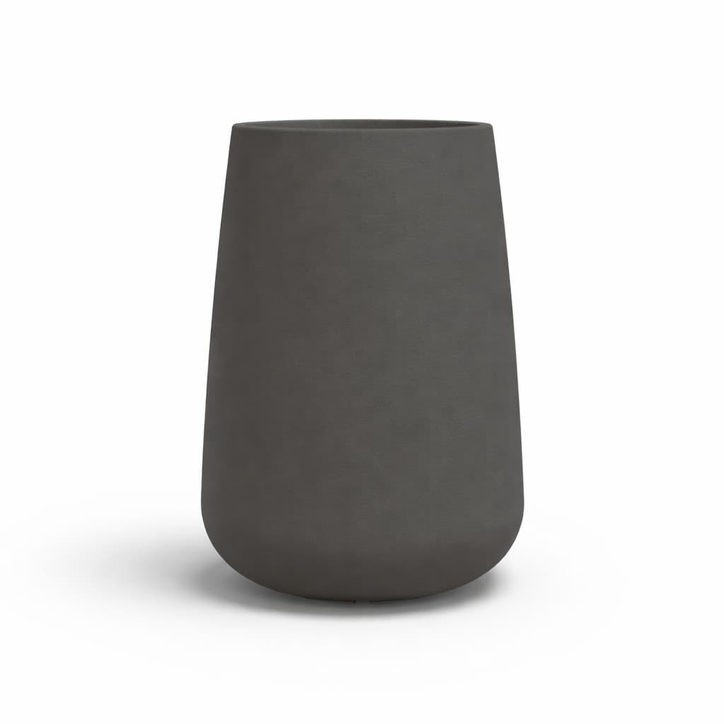 Vaso "Goccia Top" struttura in polietilene per esterno da giardino - 15