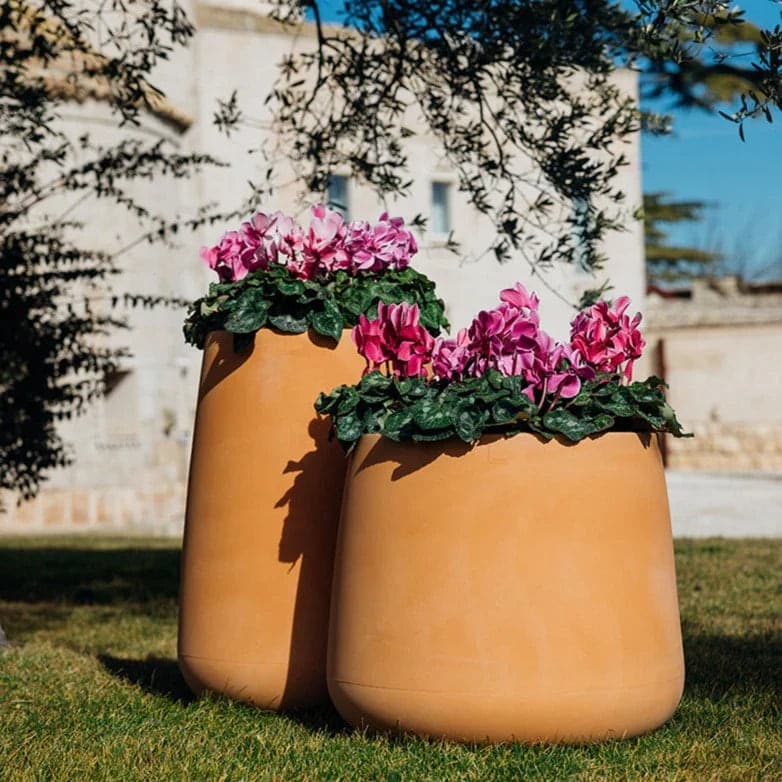Vaso "Goccia Top" struttura in polietilene per esterno da giardino - 8