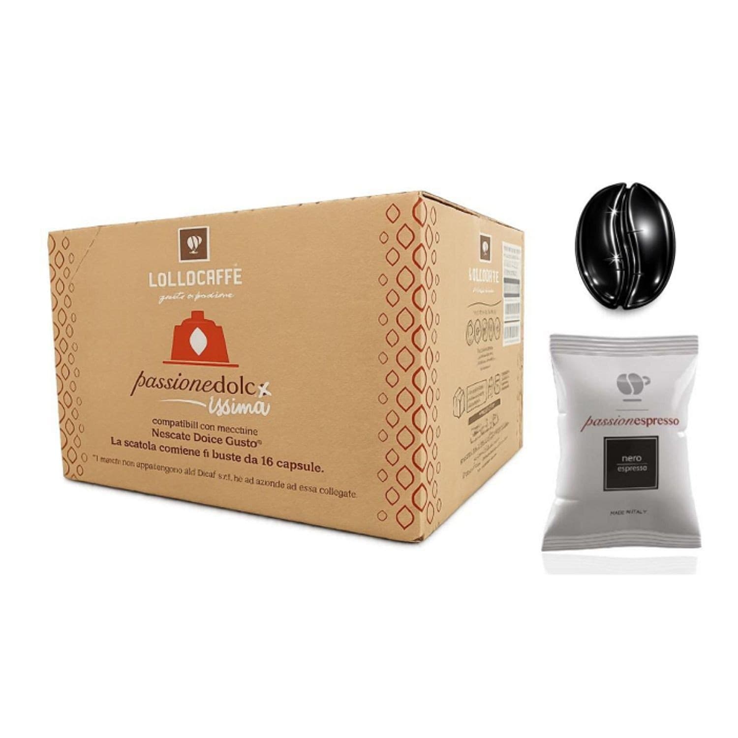 Lollo Caffe Capsule Dolce Gusto Nera 96pz - 1
