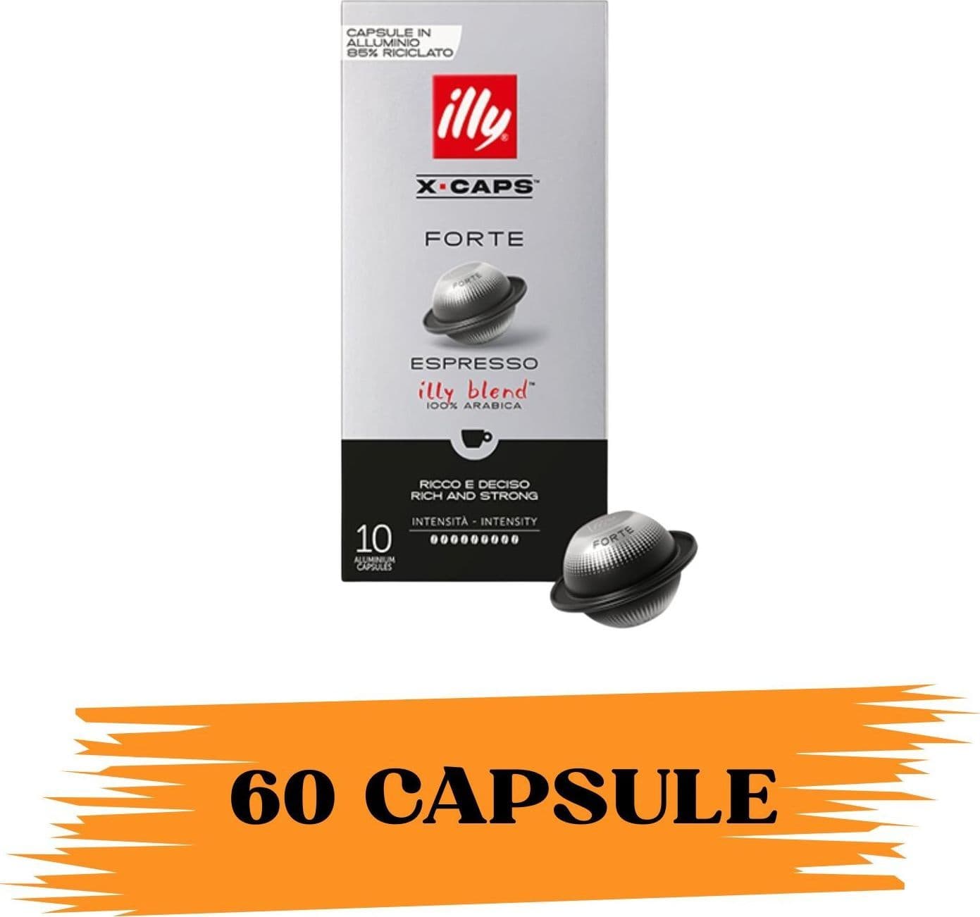 illy Caffe' Capsule X-Caps Forte 60pz - 2