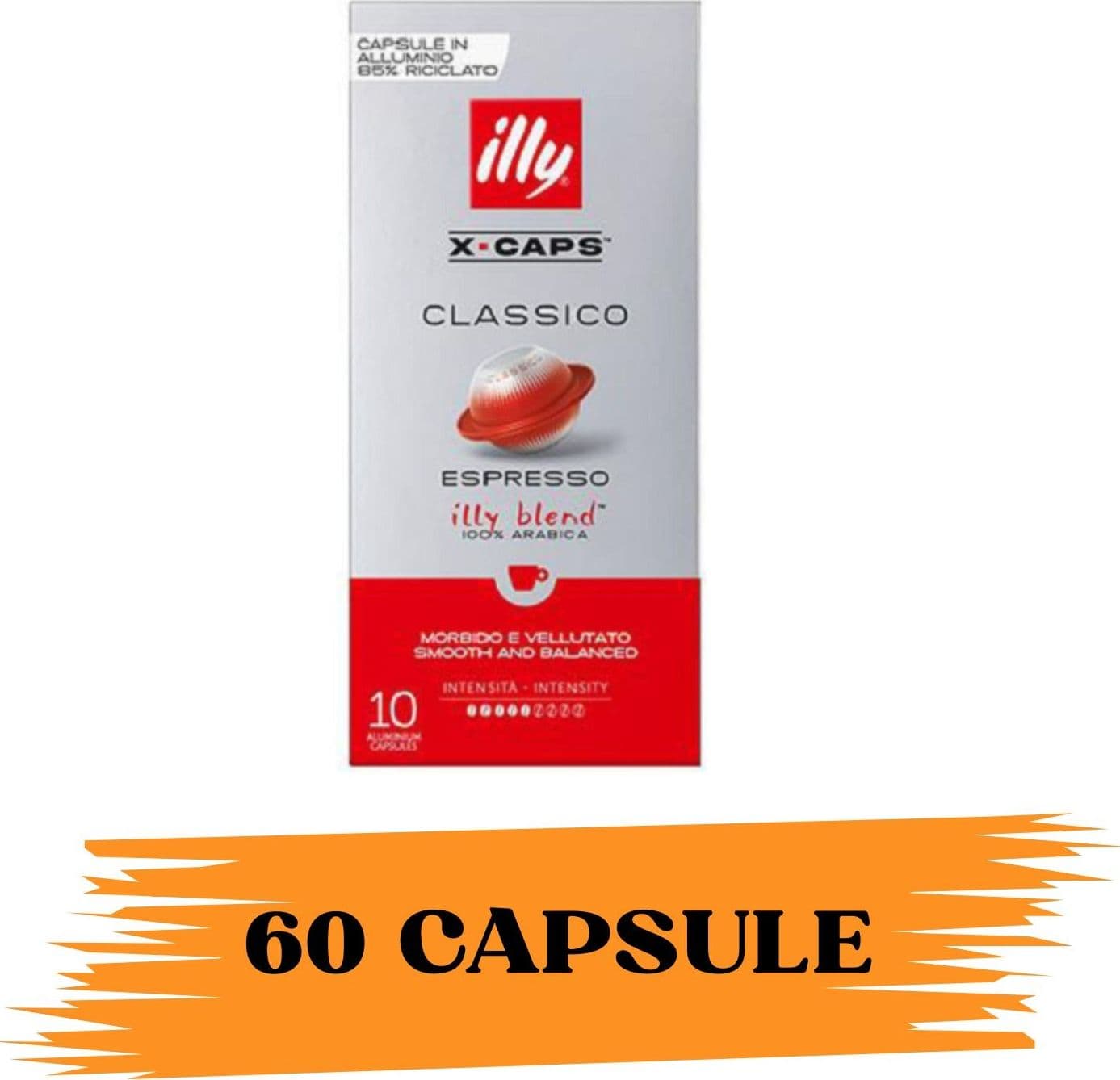 illy Caffe' Capsule X-Caps Classico 60pz