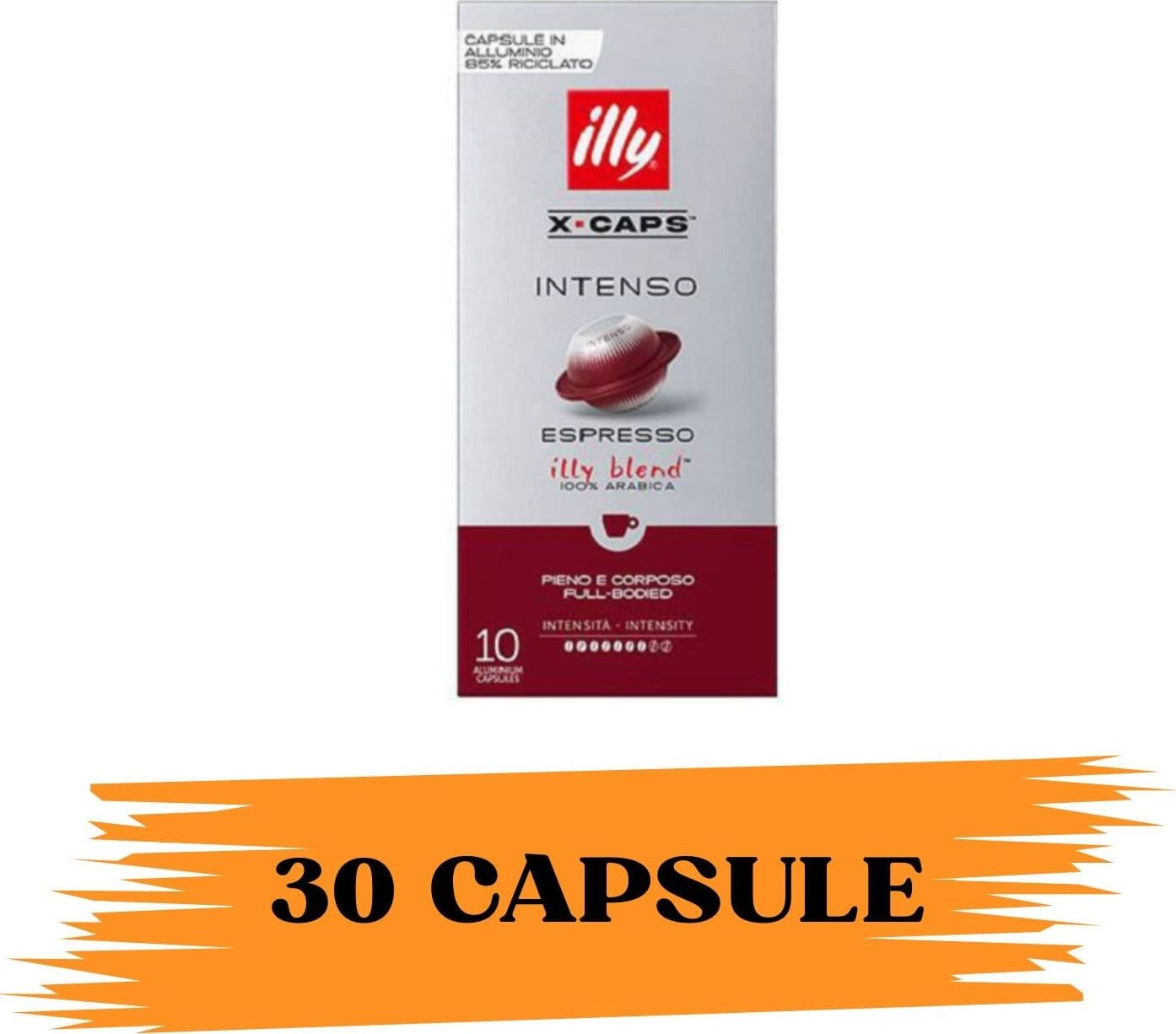 illy Caffe' Capsule X-Caps Intenso 30pz