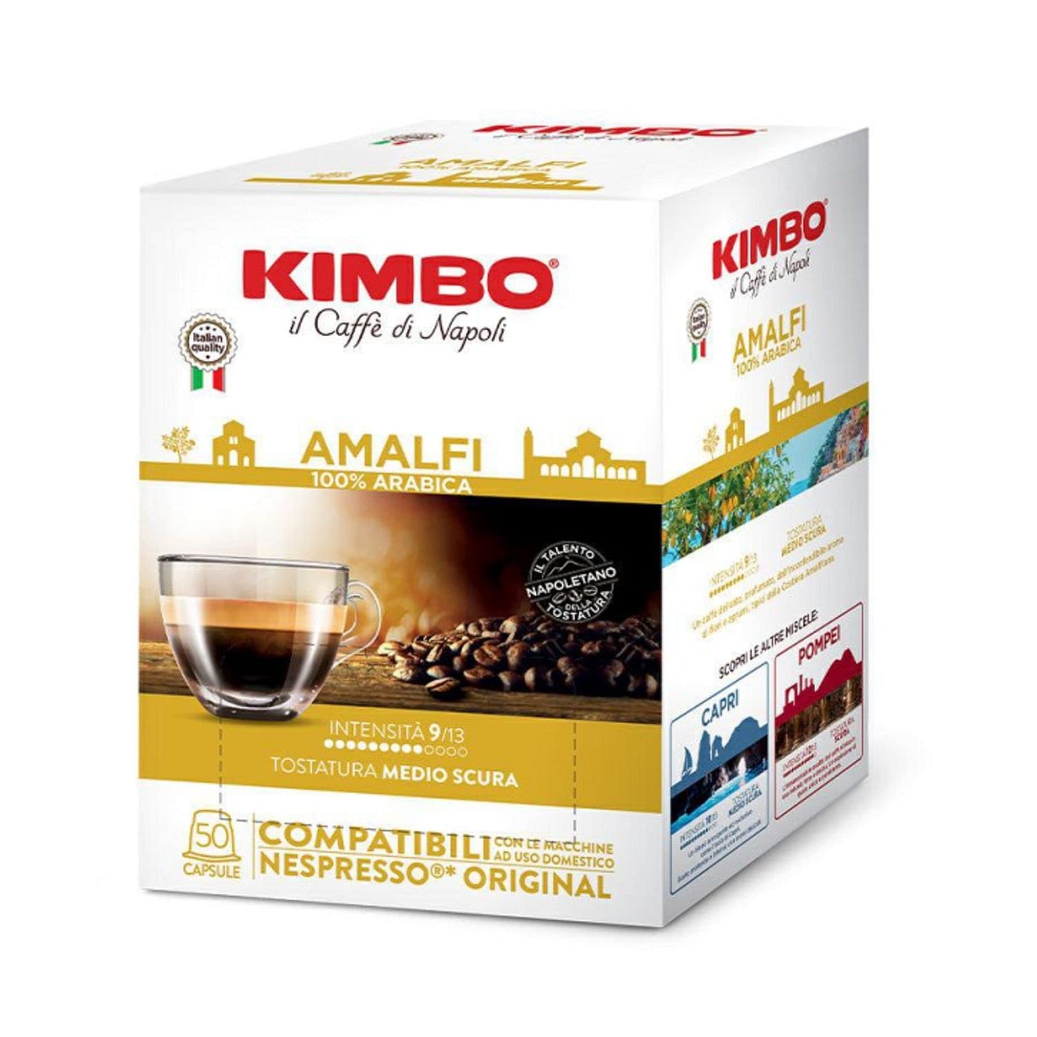 Kimbo Caffe Capsule Nespresso Amalfi 50pz - 1