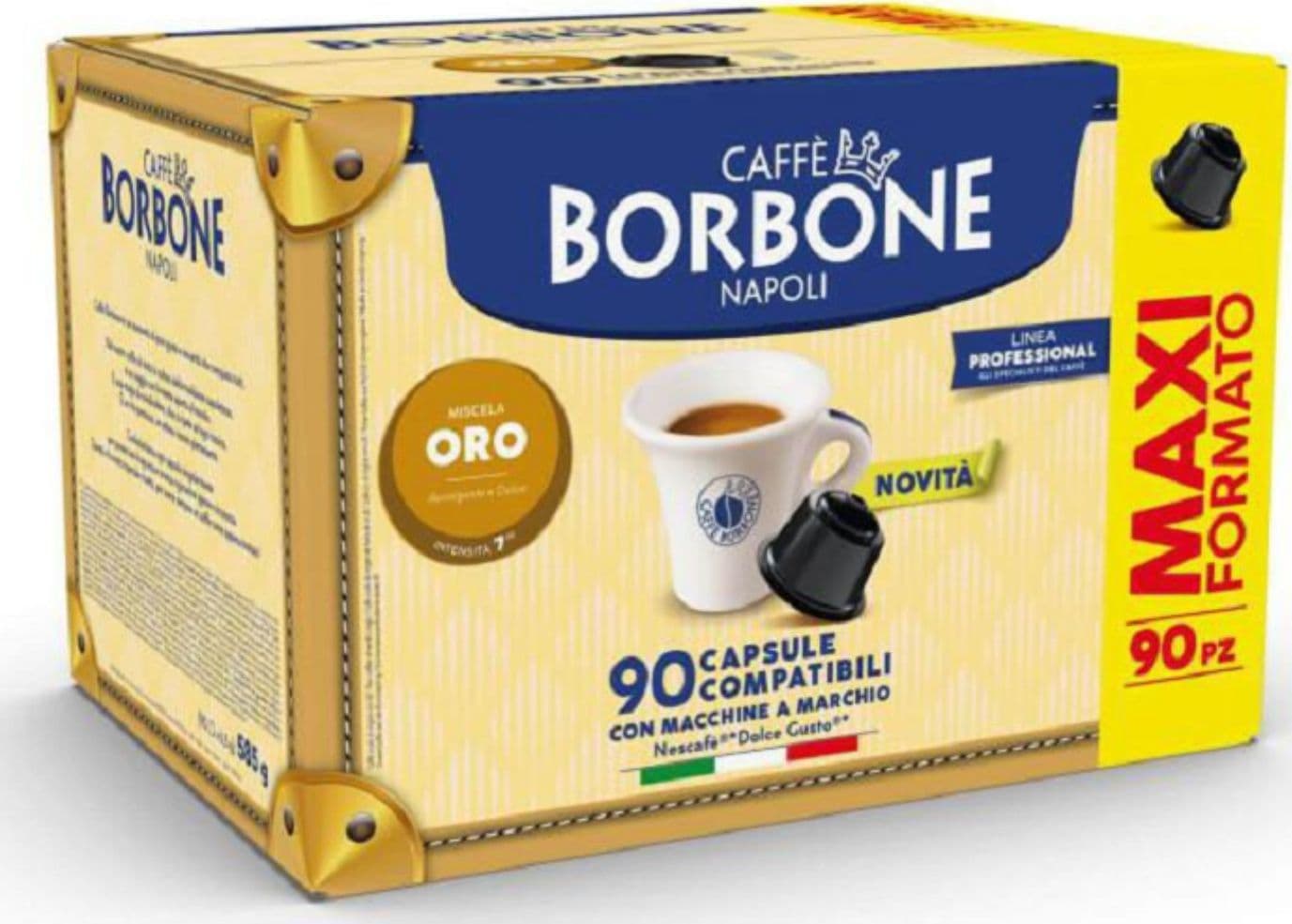 Borbone Caffe Capsule Dolce Gusto Oro 90pz DR PRO - 1