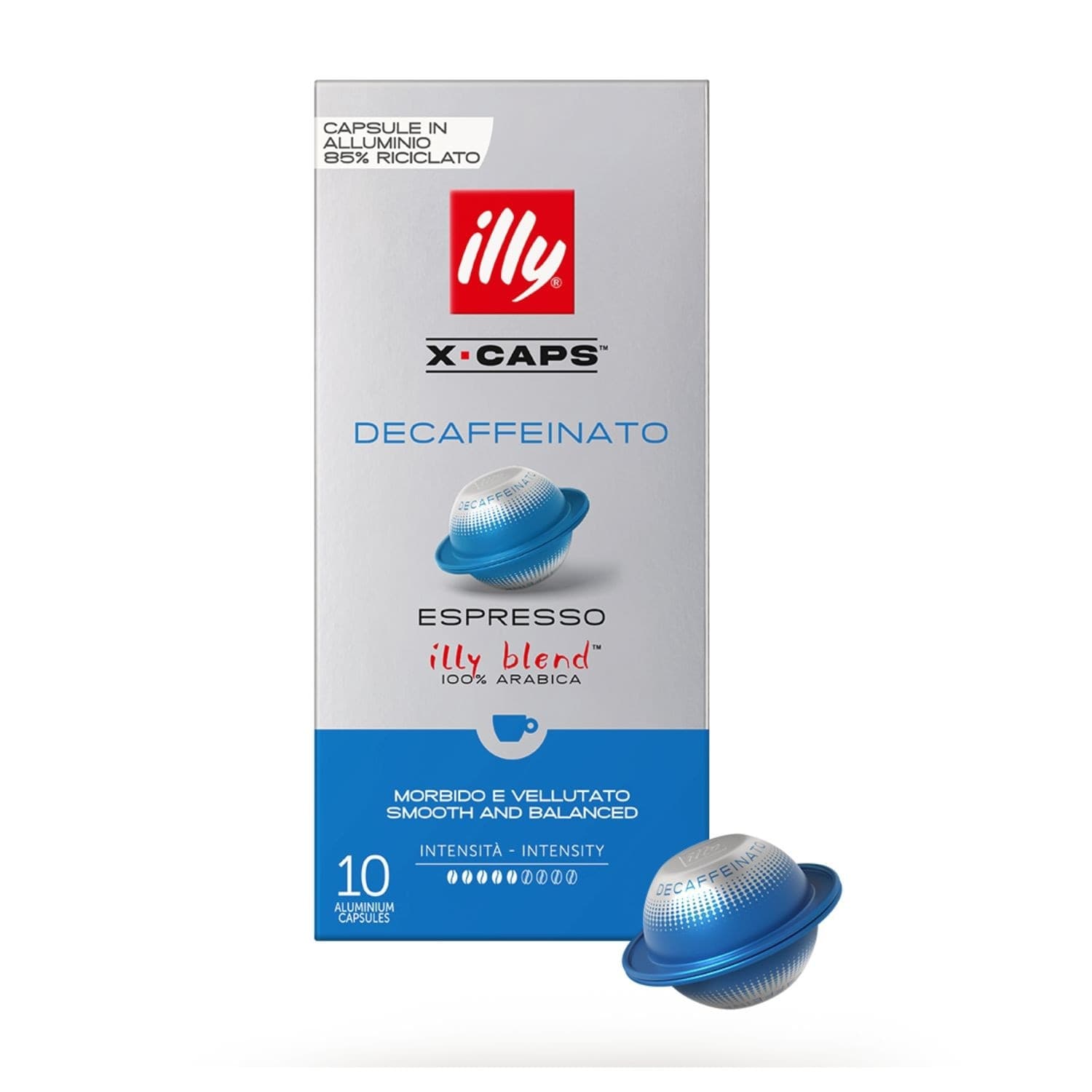 illy Caffe' Capsule X-Caps Decaffeinato 10pz
