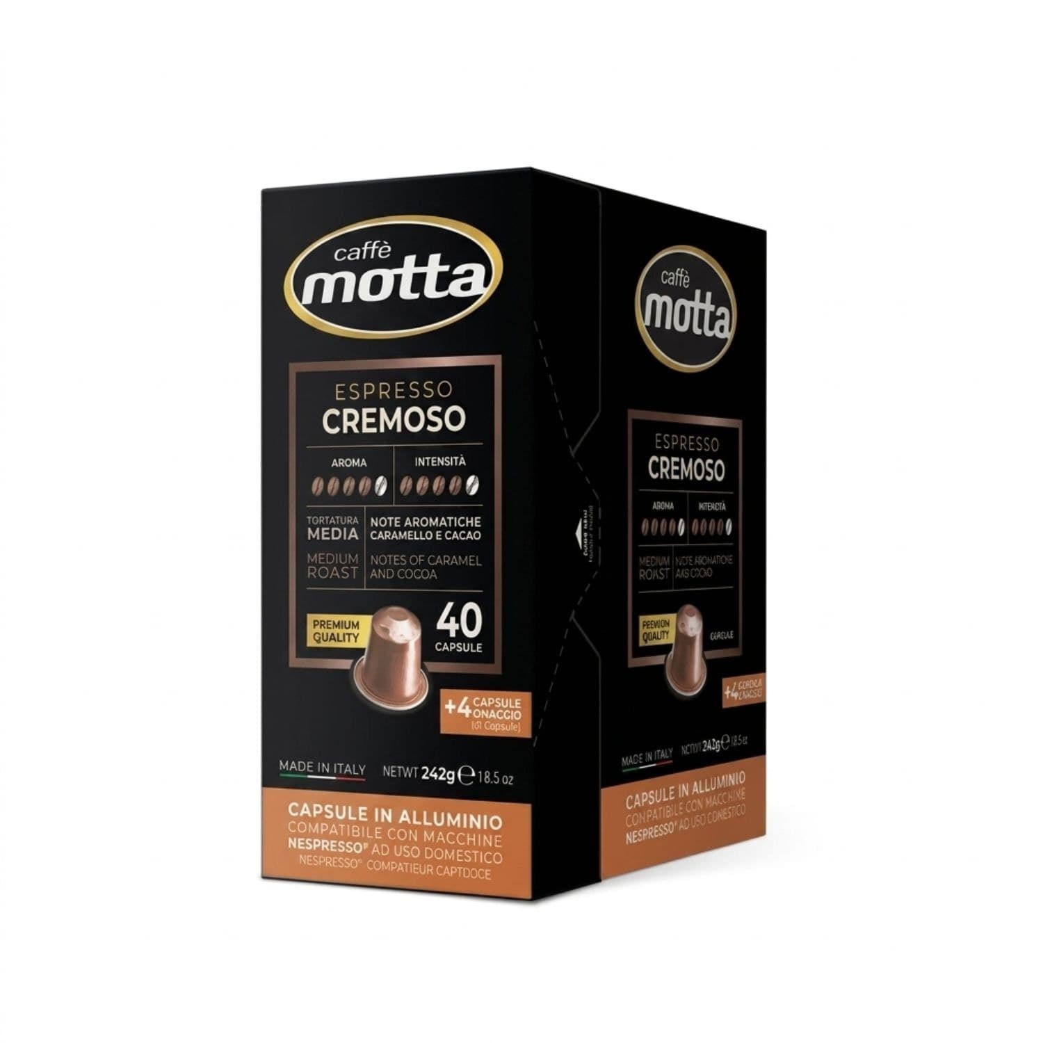 Motta Caffe Capsule Nespresso Cremoso 44pz (40+4)