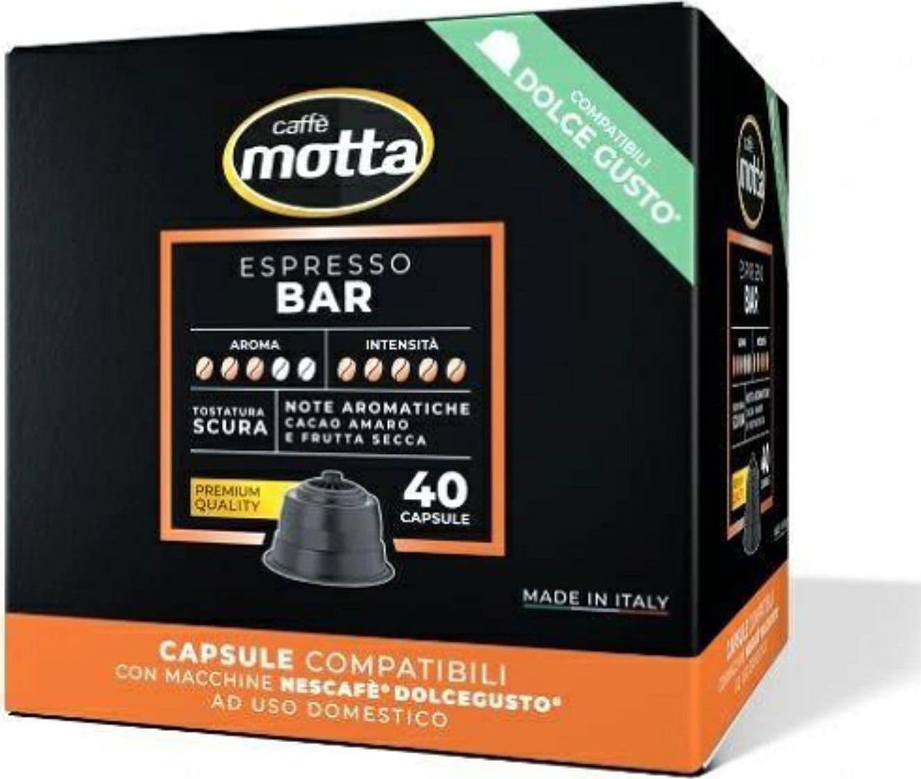 Motta Caffe Capsule Dolce Gusto Bar 40pz