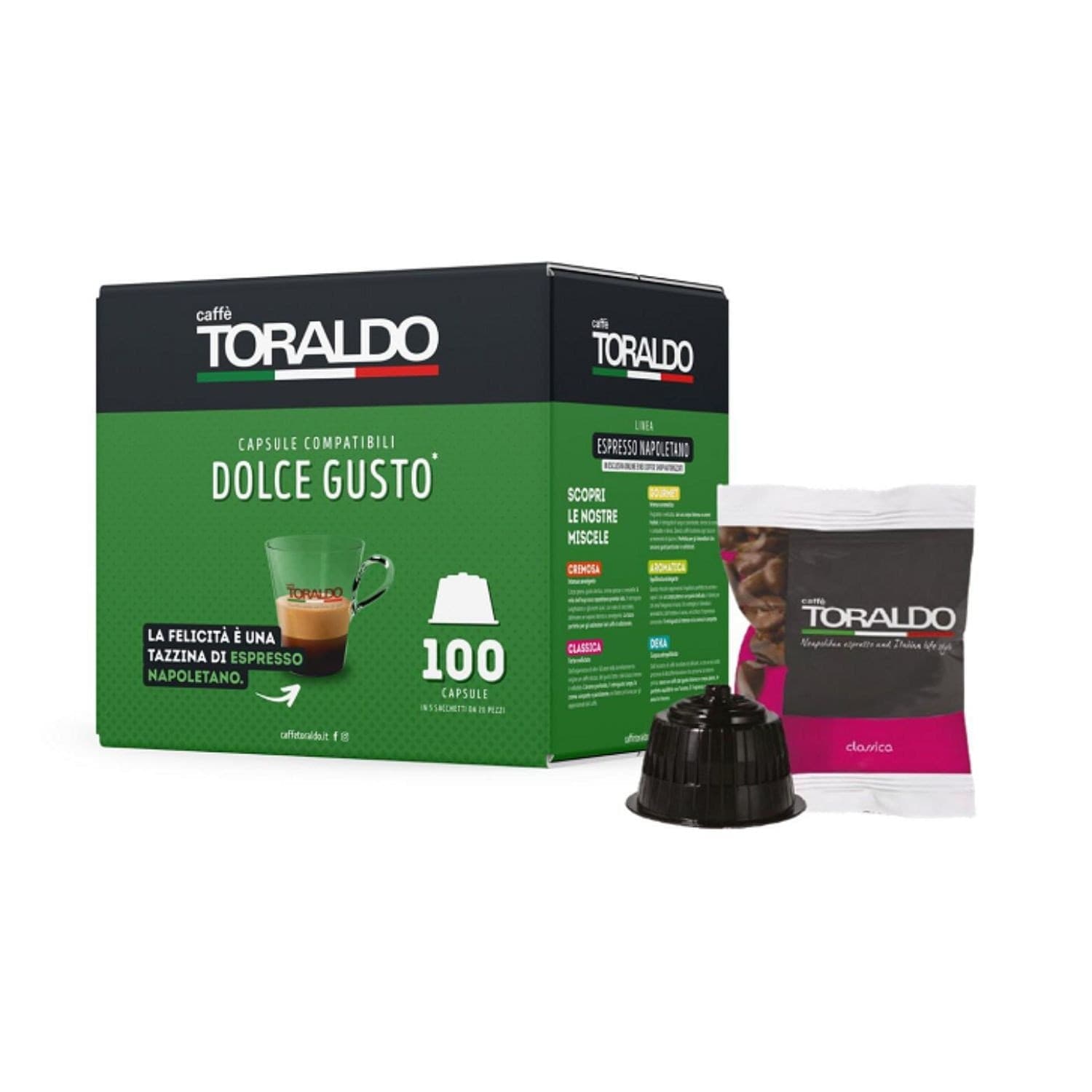 Caffè Toraldo Miscela Classica 100 Capsule Dolce Gusto - 1