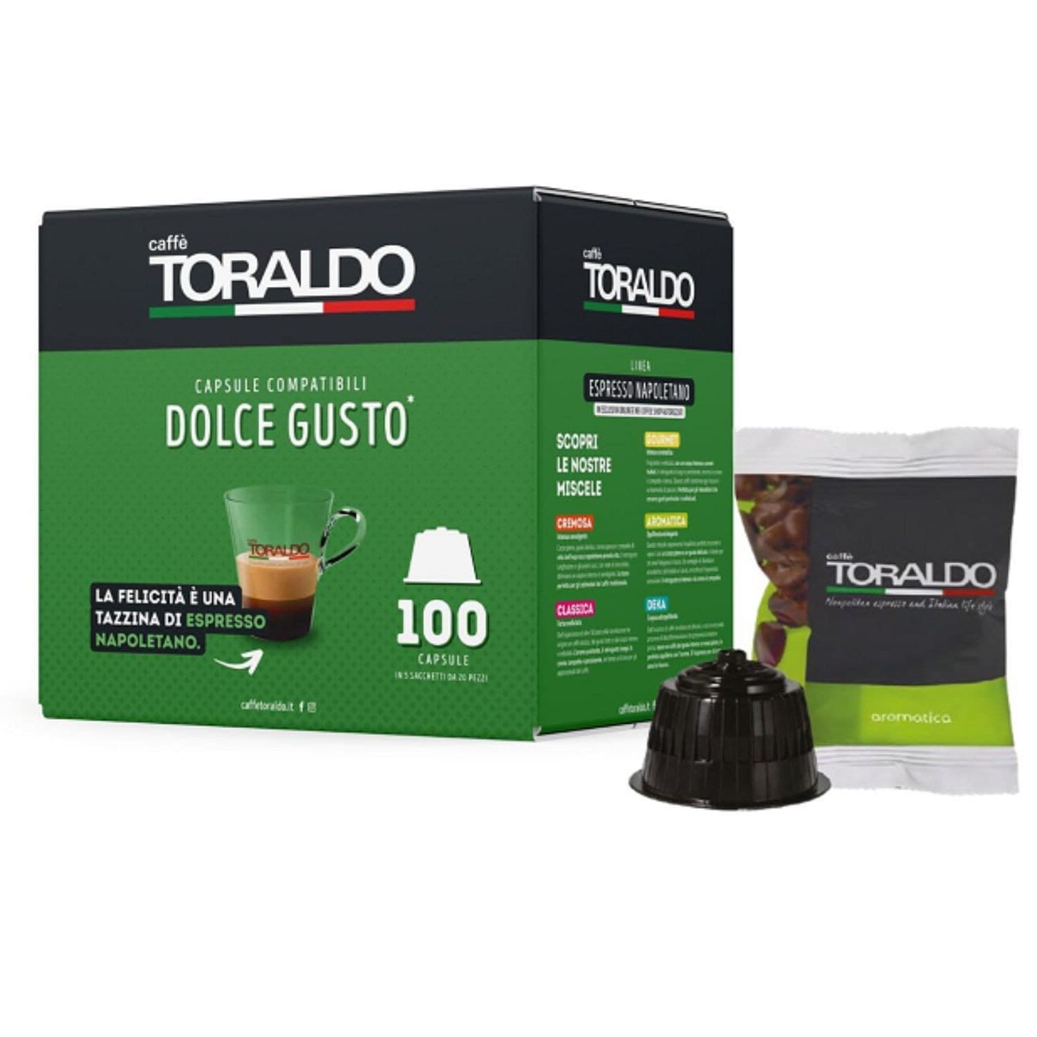 Toraldo Caffe Capsule Dolce Gusto Aromatica 100pz