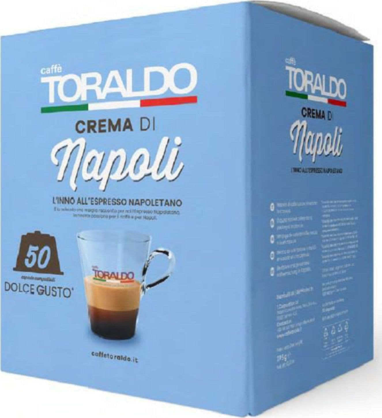 Toraldo Caffe Capsule Dolce Gusto Crema di Napoli 50pz