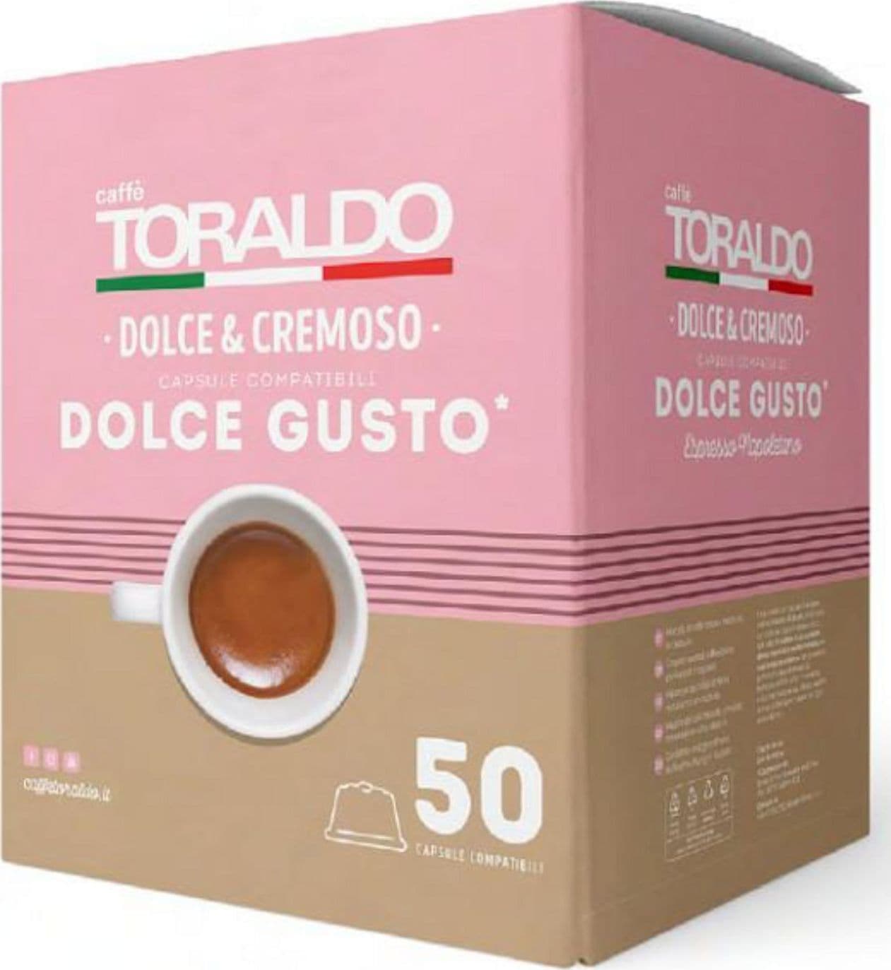 Toraldo Caffe Capsule Dolce Gusto Dolce e Cremoso 50pz