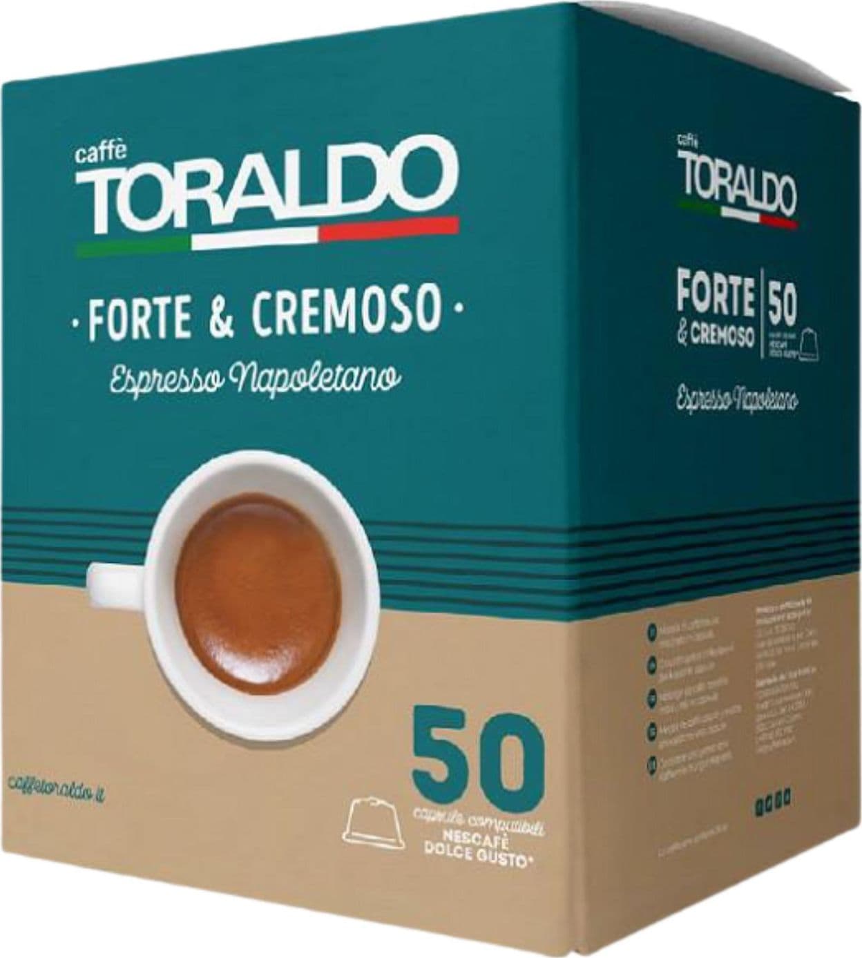 Toraldo Caffe Capsule Dolce Gusto Forte e Cremoso 50pz