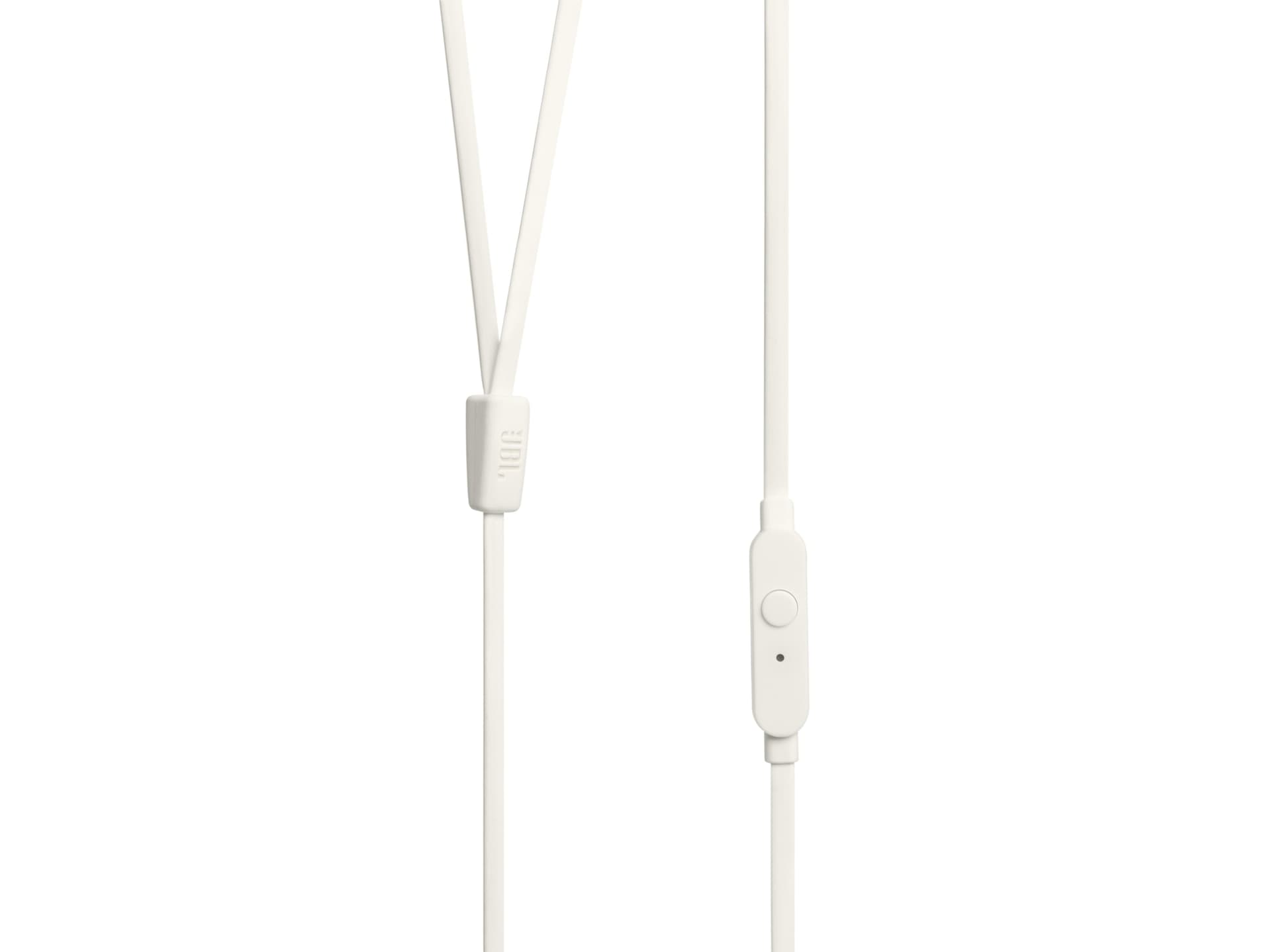 JBL Tune 110, Intra-auricolari con cavo, con comando/microfono, Bianco - 4