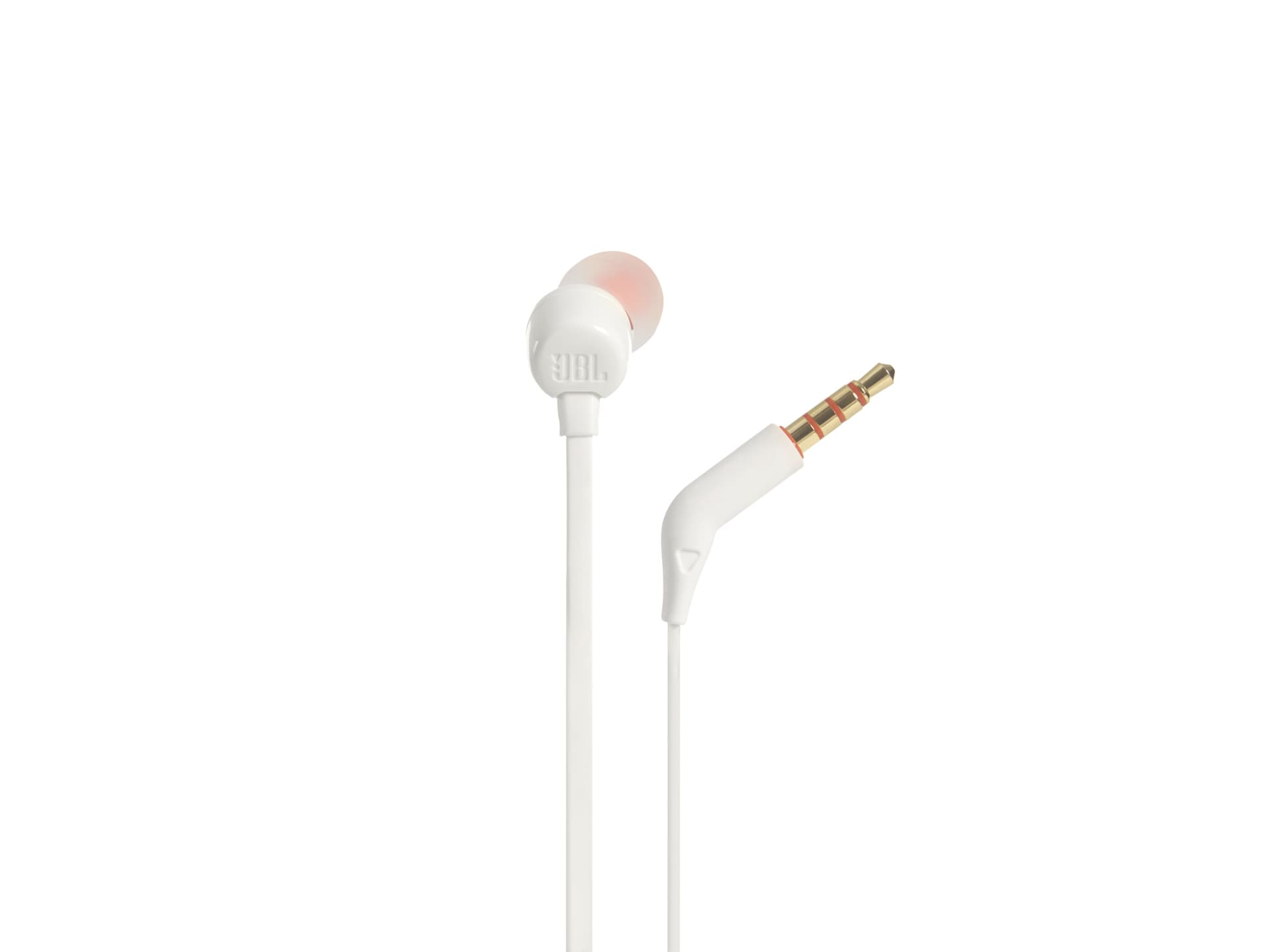JBL Tune 110, Intra-auricolari con cavo, con comando/microfono, Bianco - 5