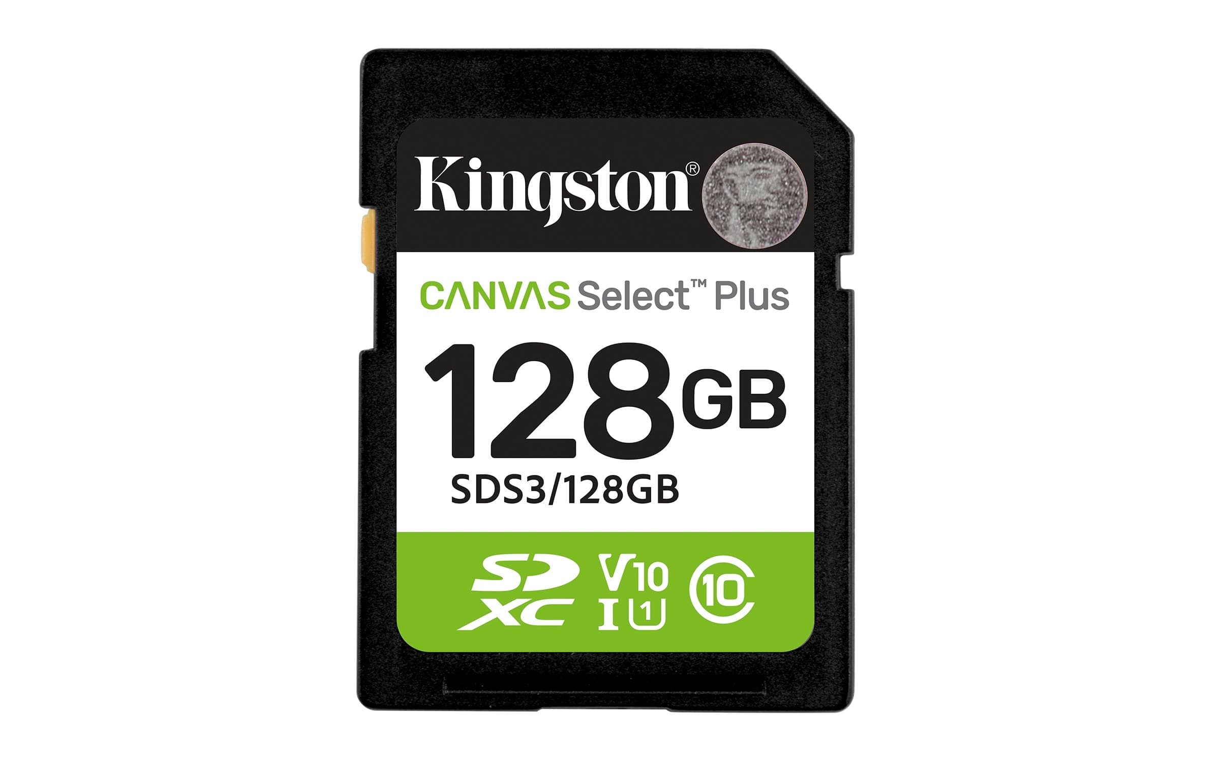Kingston Technology 128GB SDXC Canvas Select Plus Gen3 150MB/s C10 UHS-I U1 V10 - 1