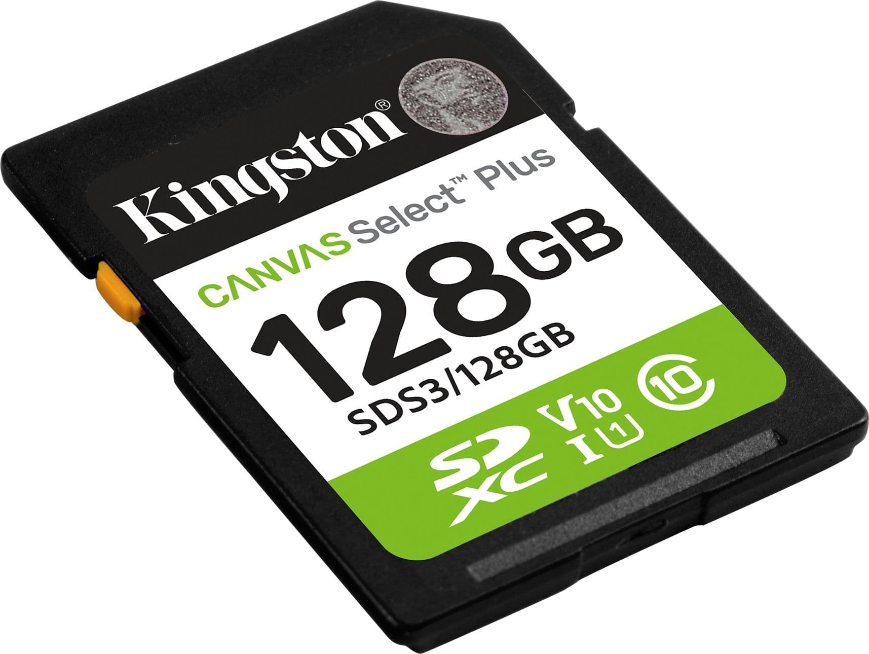 Kingston Technology 128GB SDXC Canvas Select Plus Gen3 150MB/s C10 UHS-I U1 V10 - 2