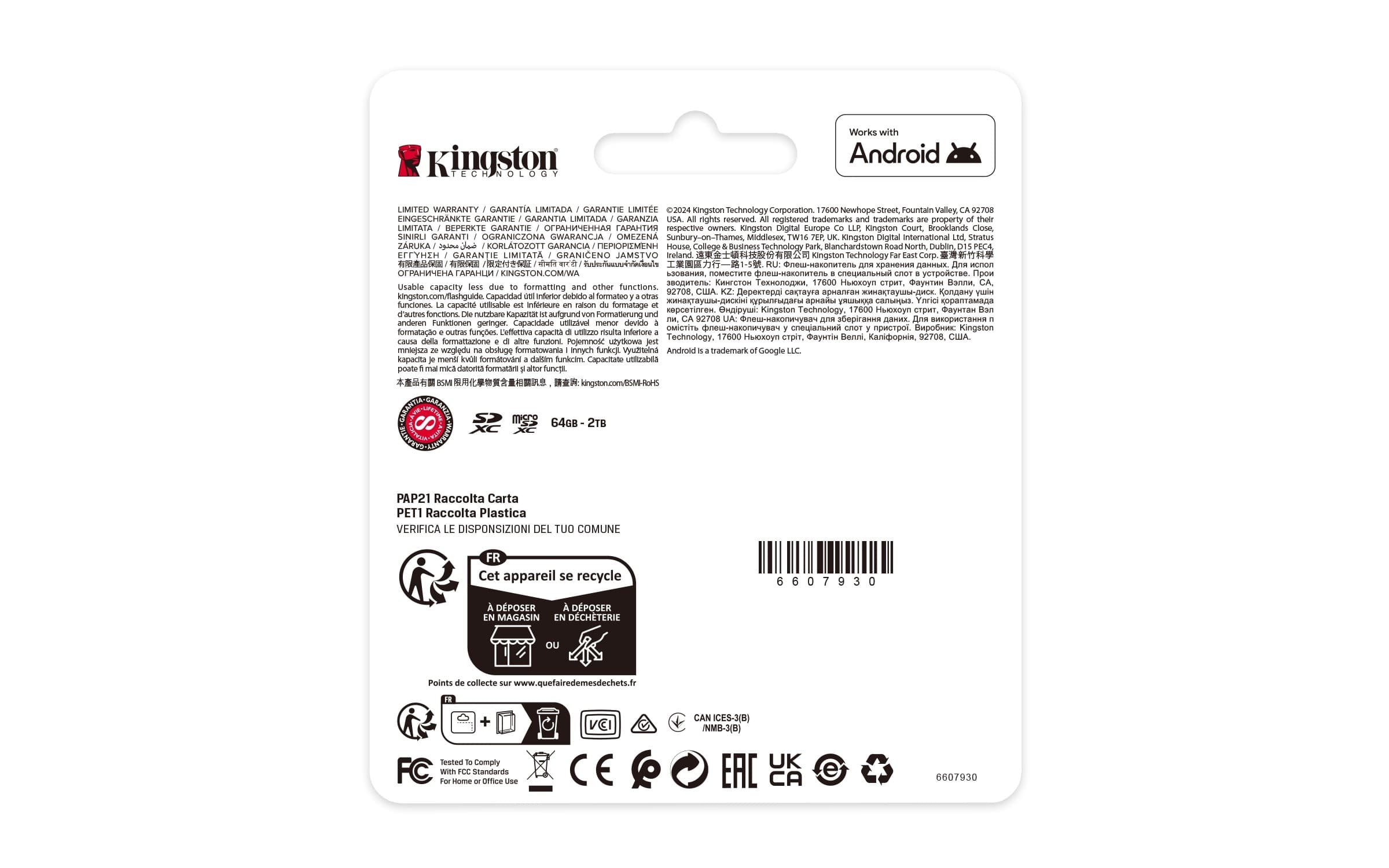Kingston Technology 128GB SDXC Canvas Select Plus Gen3 150MB/s C10 UHS-I U1 V10 - 4
