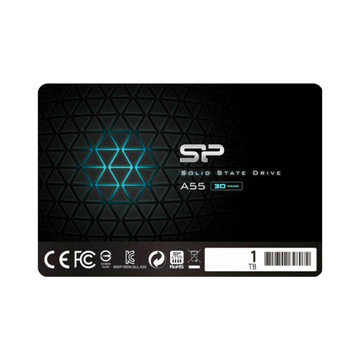 Silicon Power Hard Disk Int SSD 2.5" SATA-III 1TB A55 - 1