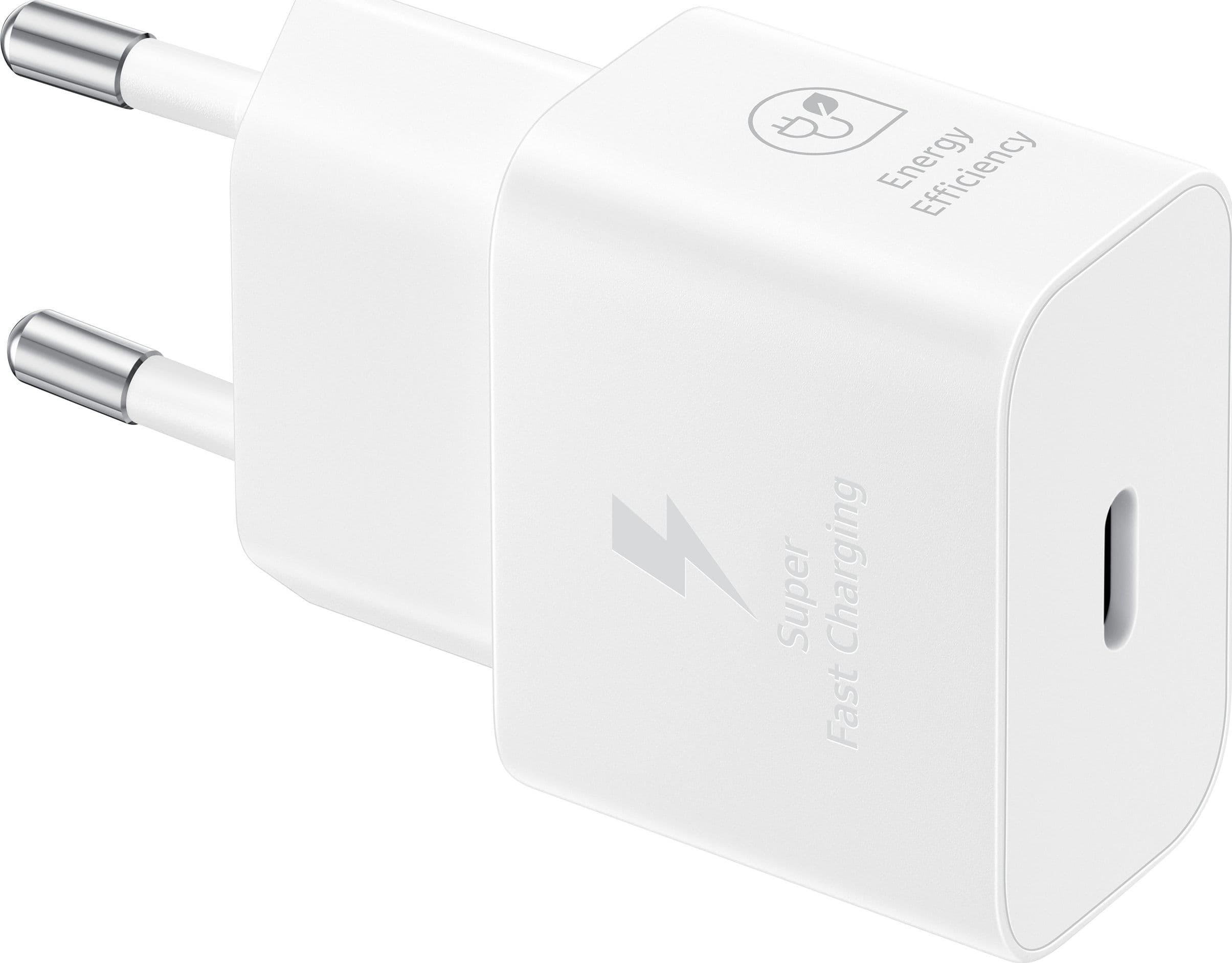 CARICABATTERIA DA RETE SAMSUNG SUPER FAST CHARGING 25W USB-C EP-T2510NWEGEU WHITE
