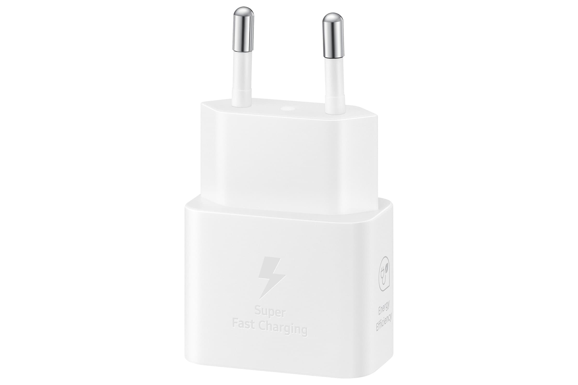 CARICABATTERIA DA RETE SAMSUNG SUPER FAST CHARGING 25W USB-C EP-T2510NWEGEU WHITE - 2