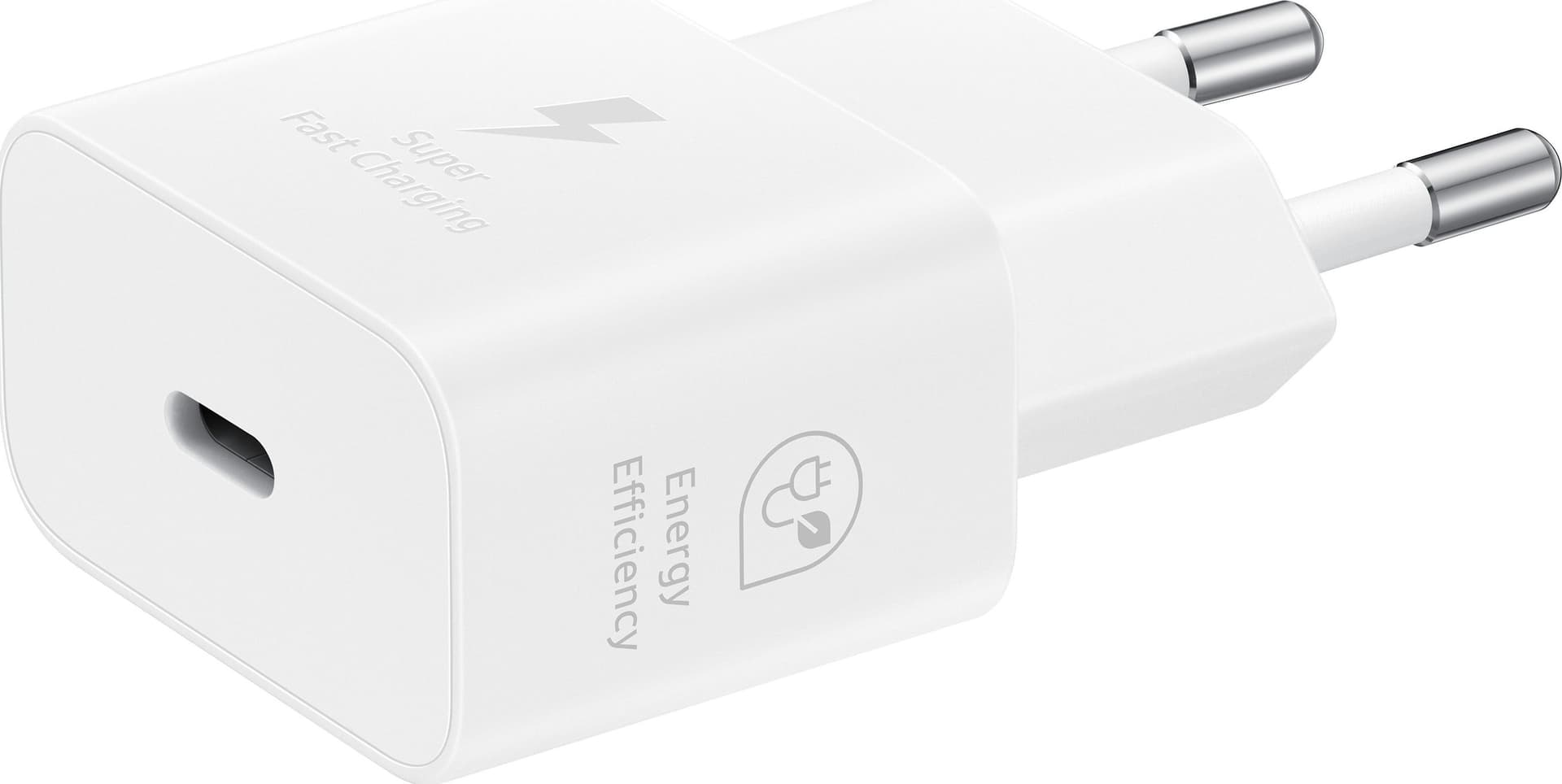 CARICABATTERIA DA RETE SAMSUNG SUPER FAST CHARGING 25W USB-C EP-T2510NWEGEU WHITE - 4