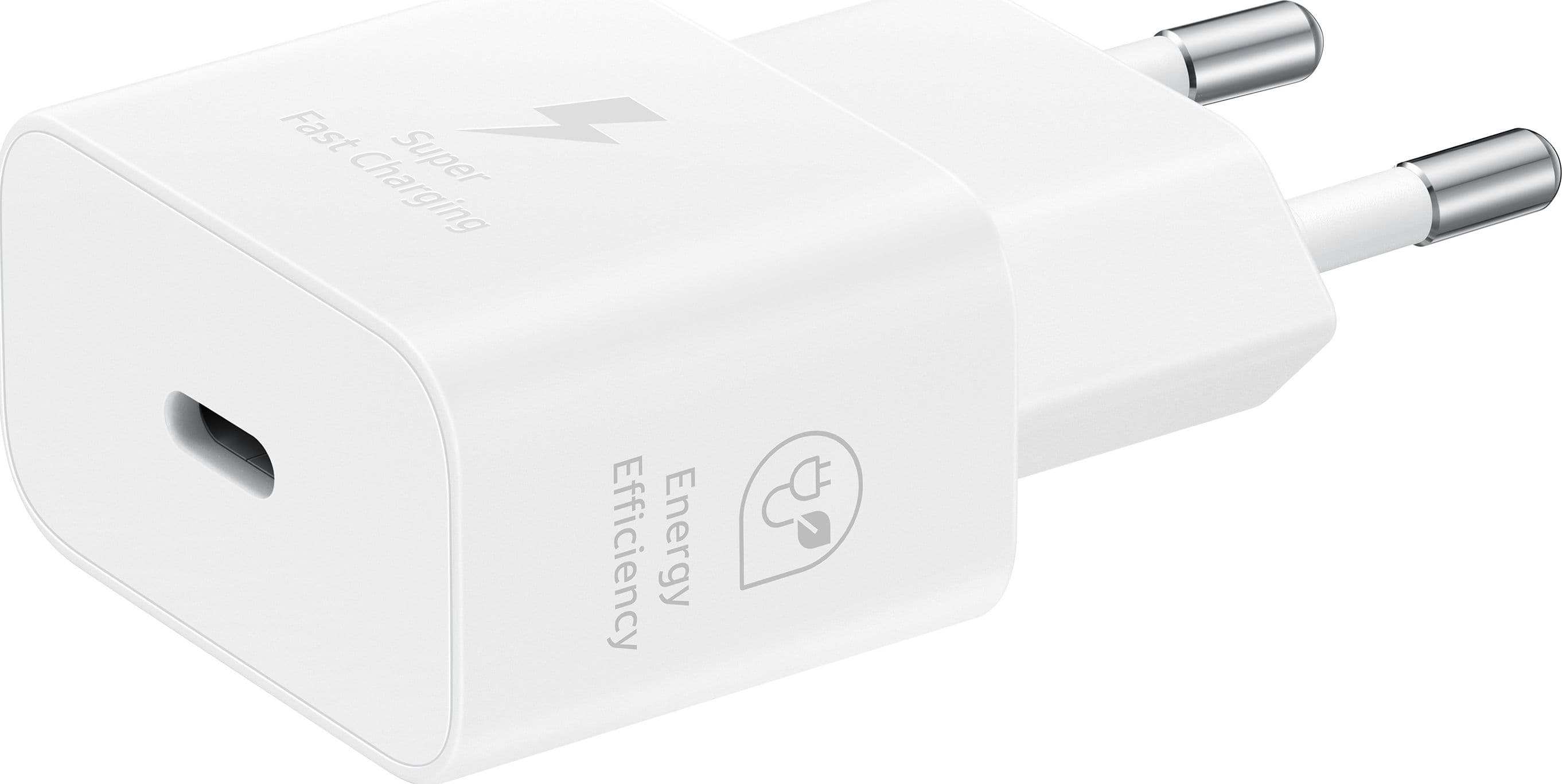 CARICABATTERIA DA RETE SAMSUNG SUPER FAST CHARGING 25W USB-C EP-T2510NWEGEU WHITE - 4