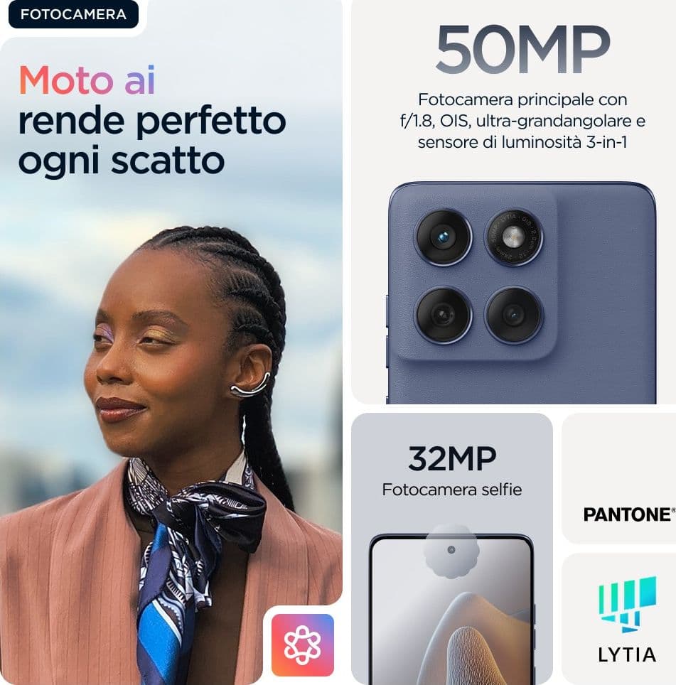 Motorola Edge 60 Fusion 8+256GB 6.67" 5G Pantone Slipstream EU - 2