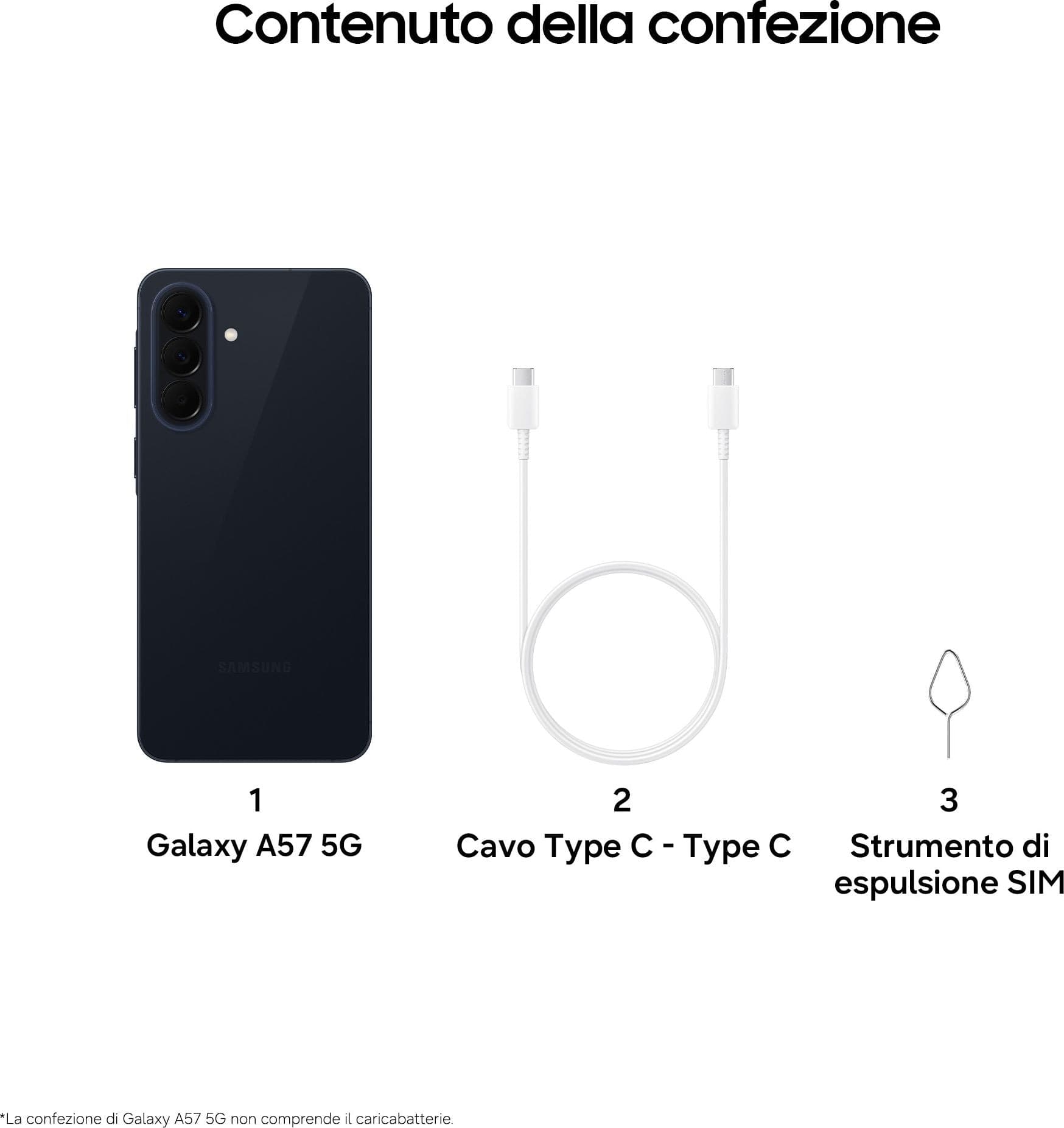 SMARTPHONE SAMSUNG A576 GALAXY A57 5G 8+256GB AWESOME NAVY - 8