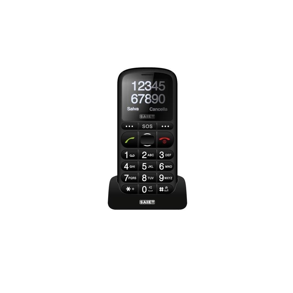 CELLULARE SAIET PRONTO MAX NERO - 1