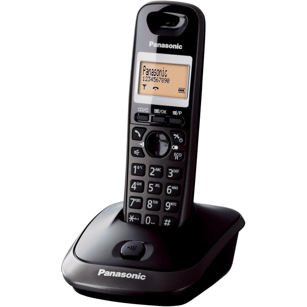CORDLESS PANASONIC KX-TG2511JTT CON VIVAVOCE NERO - 1