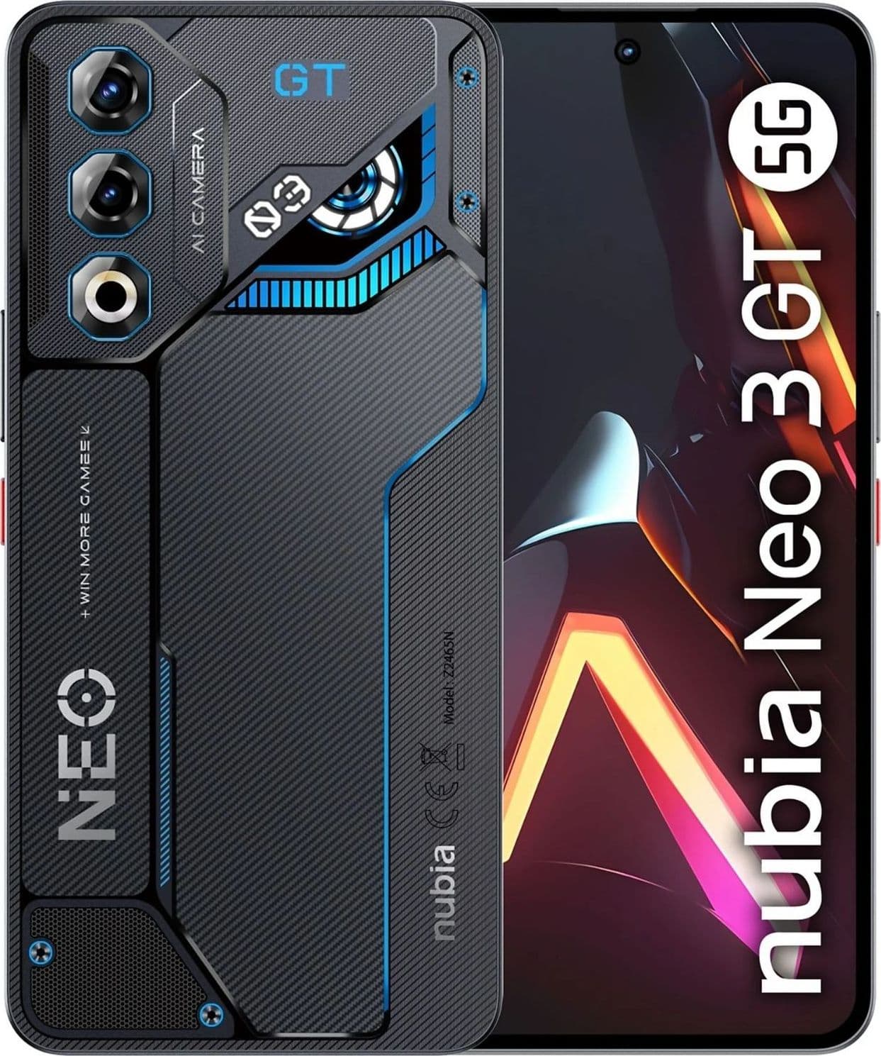 ZTE Nubia Neo3 GT 12+256GB 6.8" 5G Interstellar Grey EU - 3